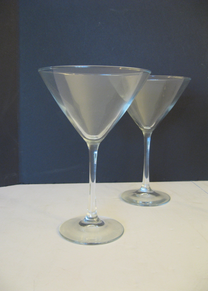 Set of Four Martini Glasses