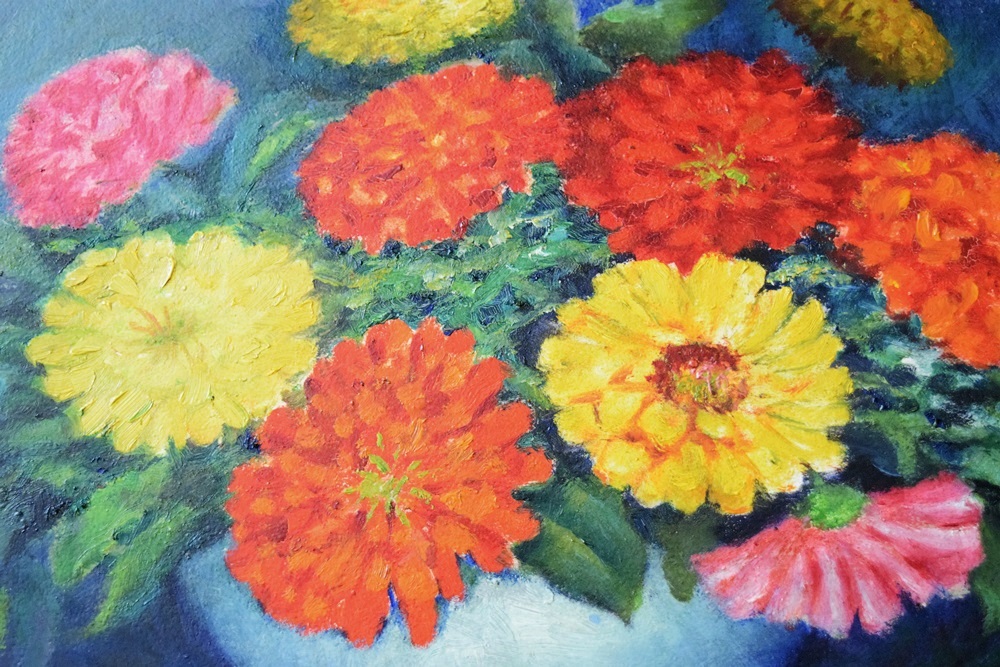 An Original Still Life Painting by Cincinnati Artist Isabel Smith