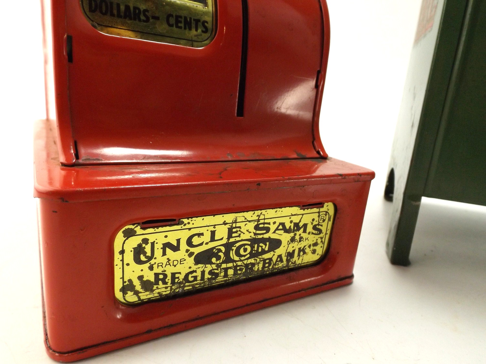 Vintage Uncle Sam's Bank and Mailbox Bank
