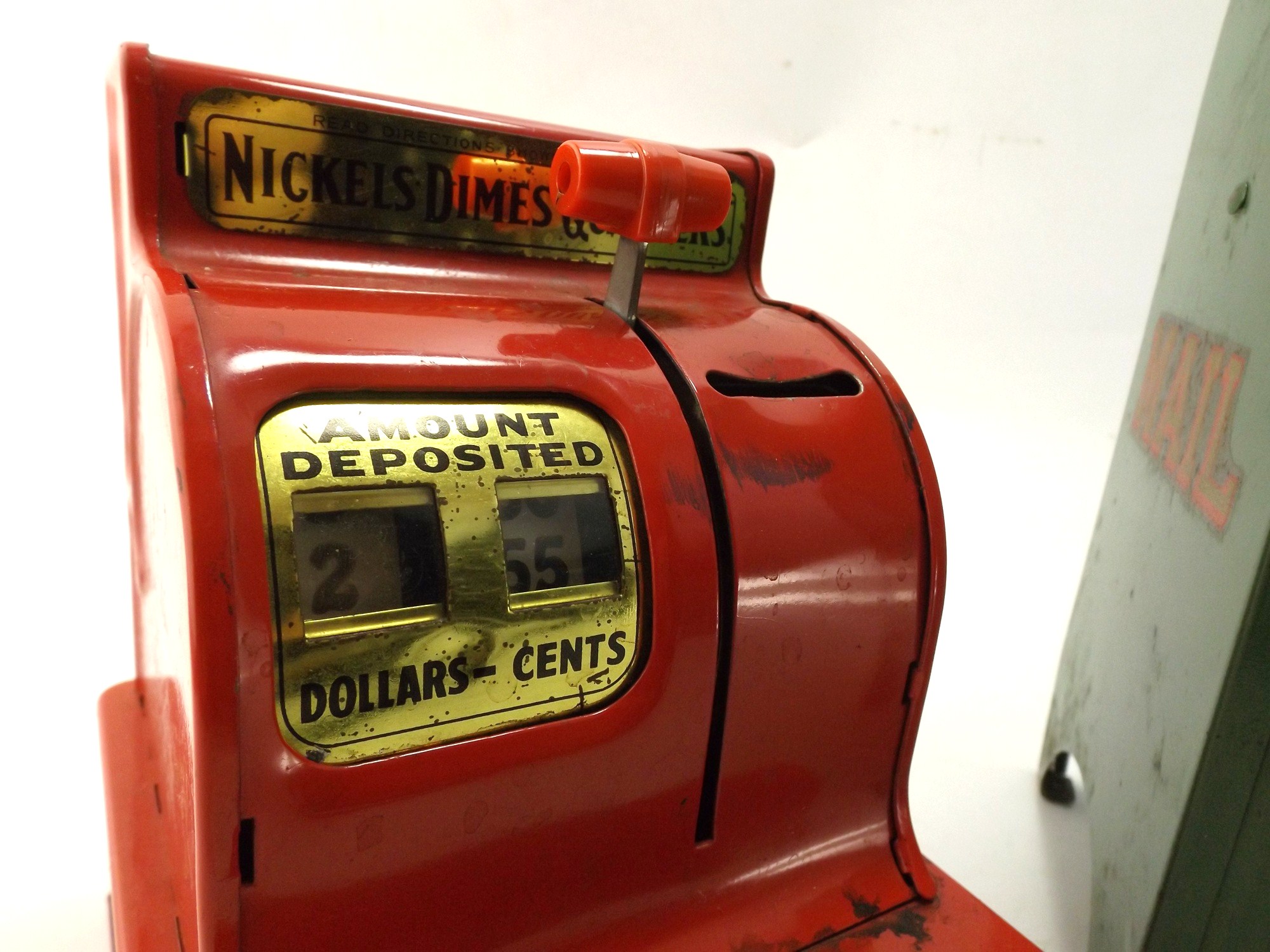 Vintage Uncle Sam's Bank and Mailbox Bank