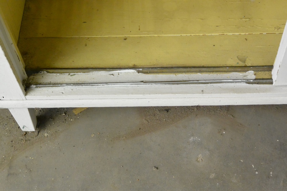 Large Wood and Glass Display Cabinet