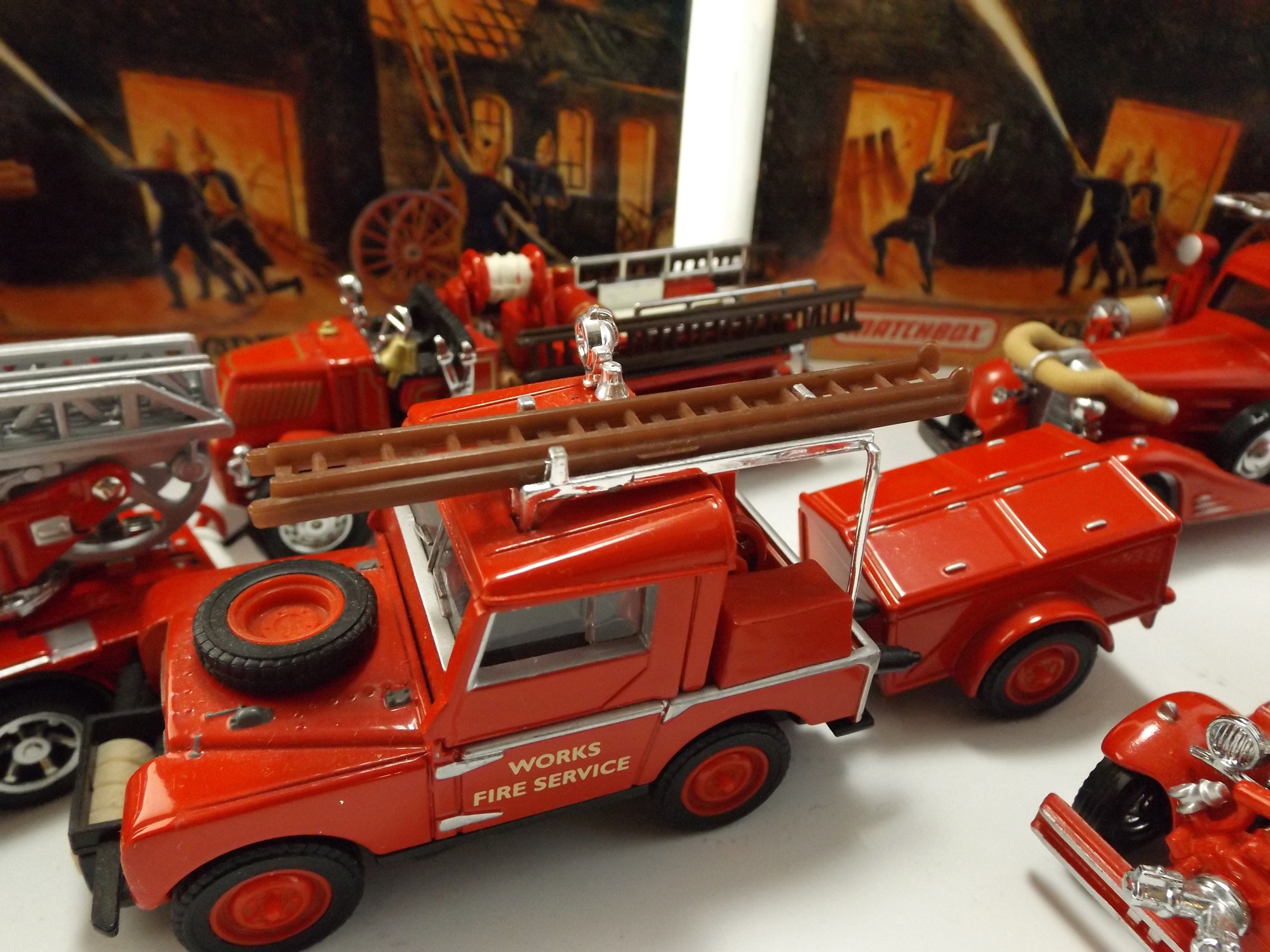 Matchbox Fire Engine Series Models of Yesteryear