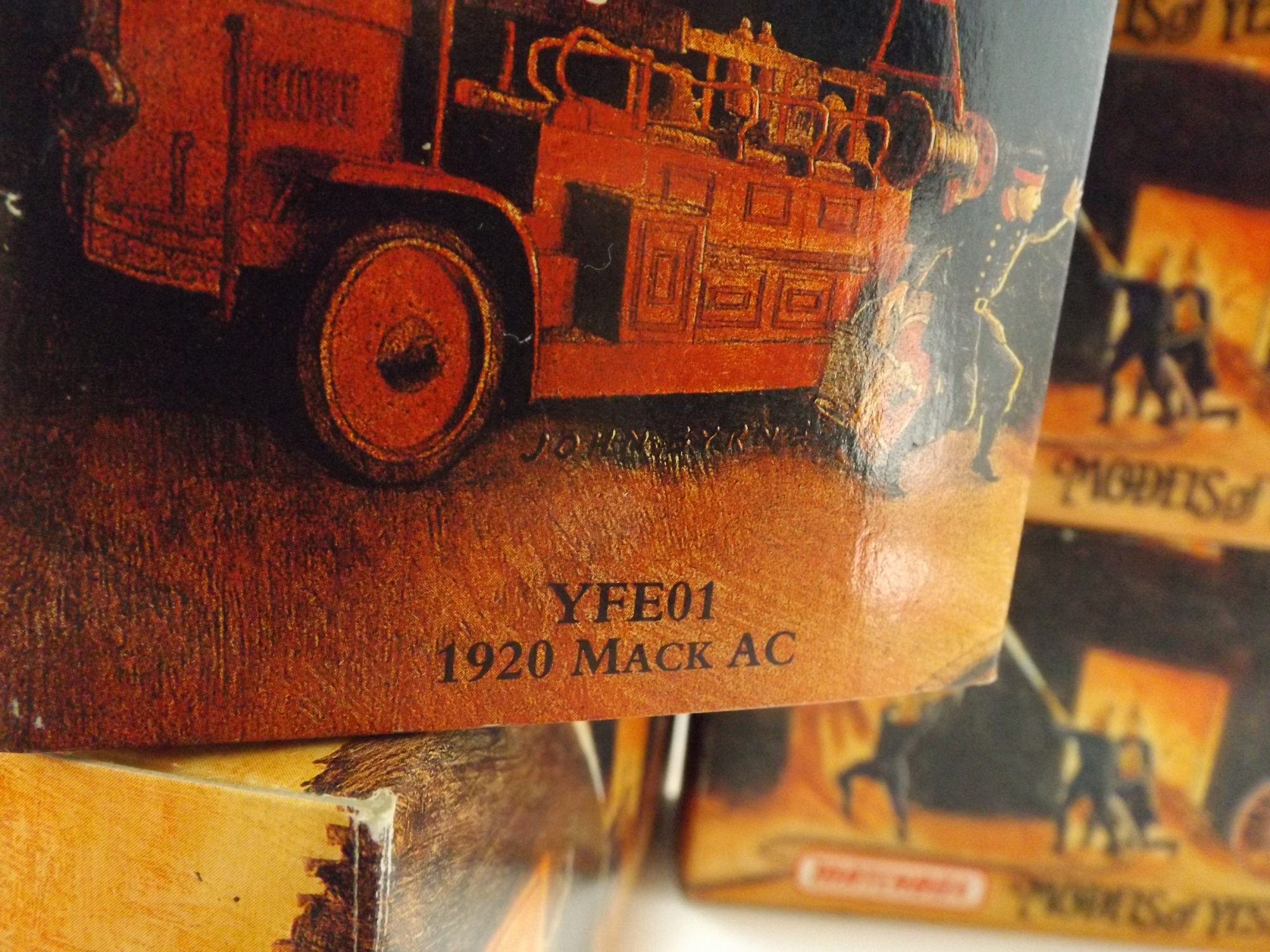 Matchbox Fire Engine Series Models of Yesteryear