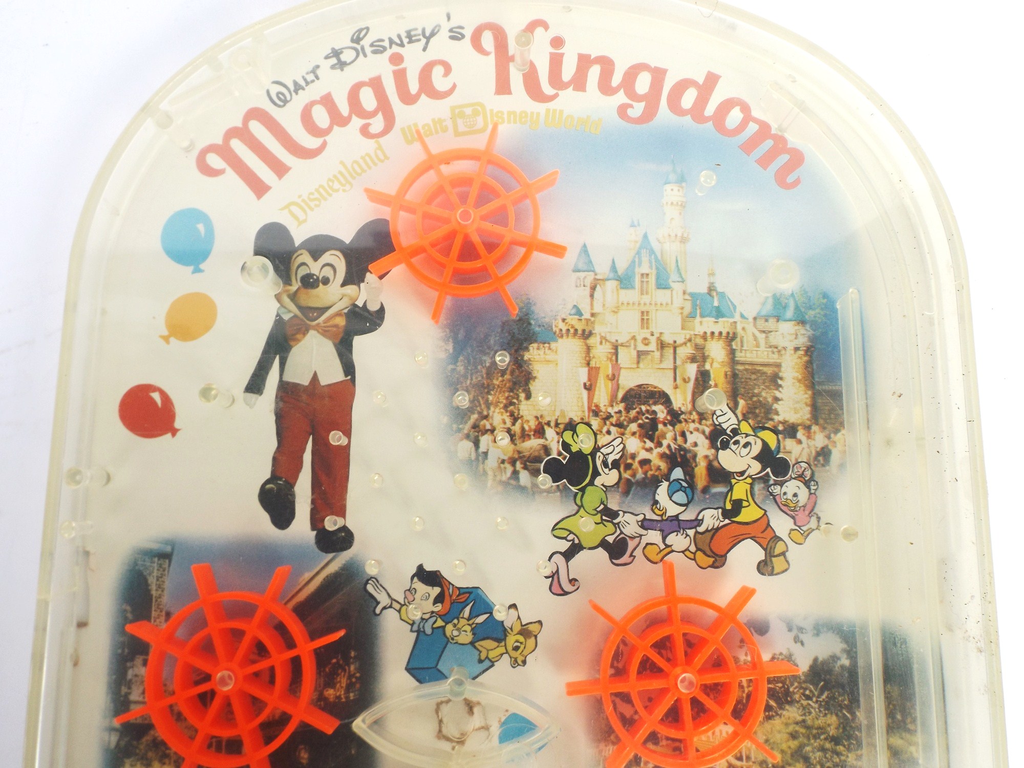 Jurassac Park and Disney Magic Kingdom Pin Ball Games