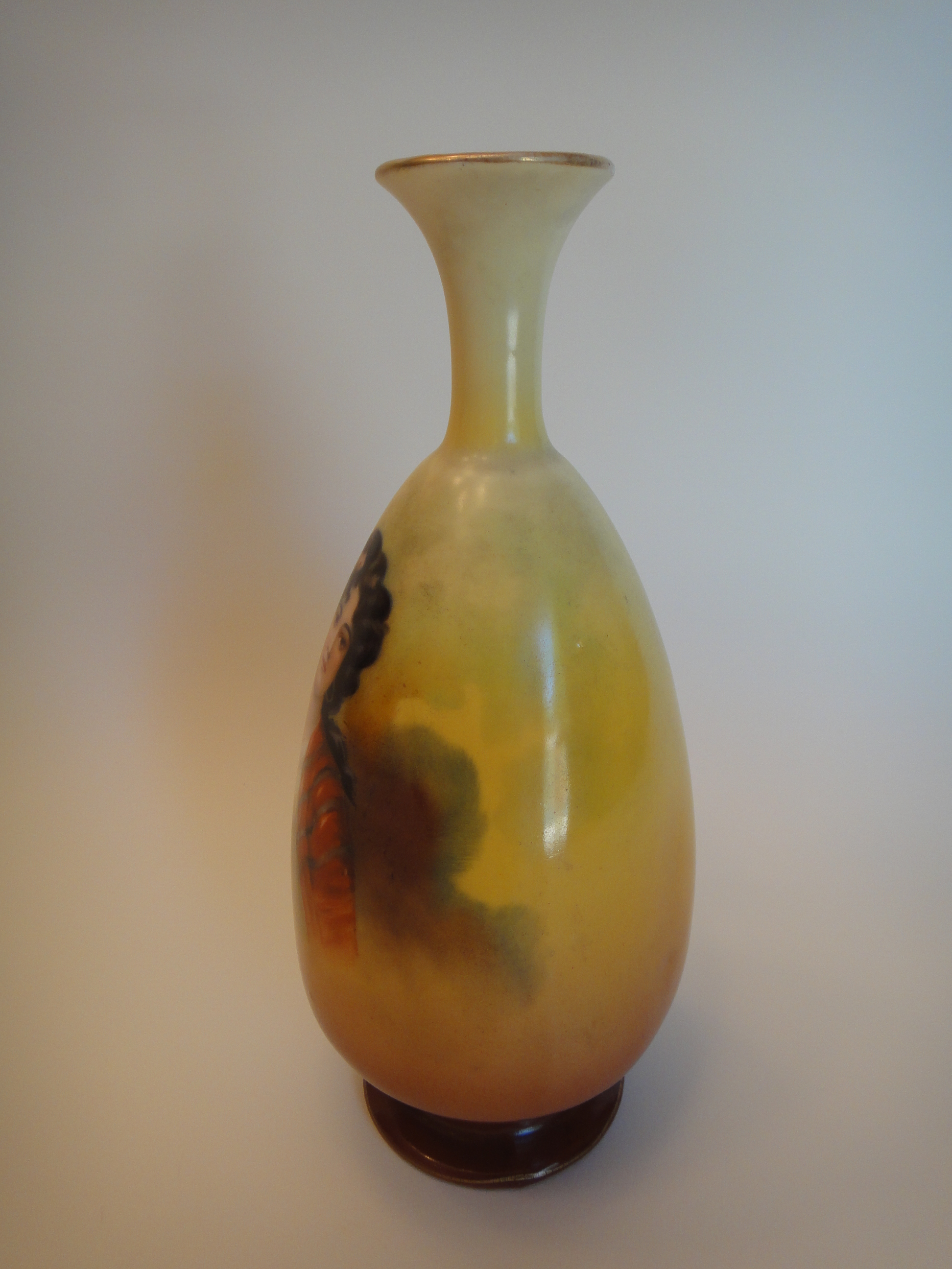 Vintage Portrait Vase