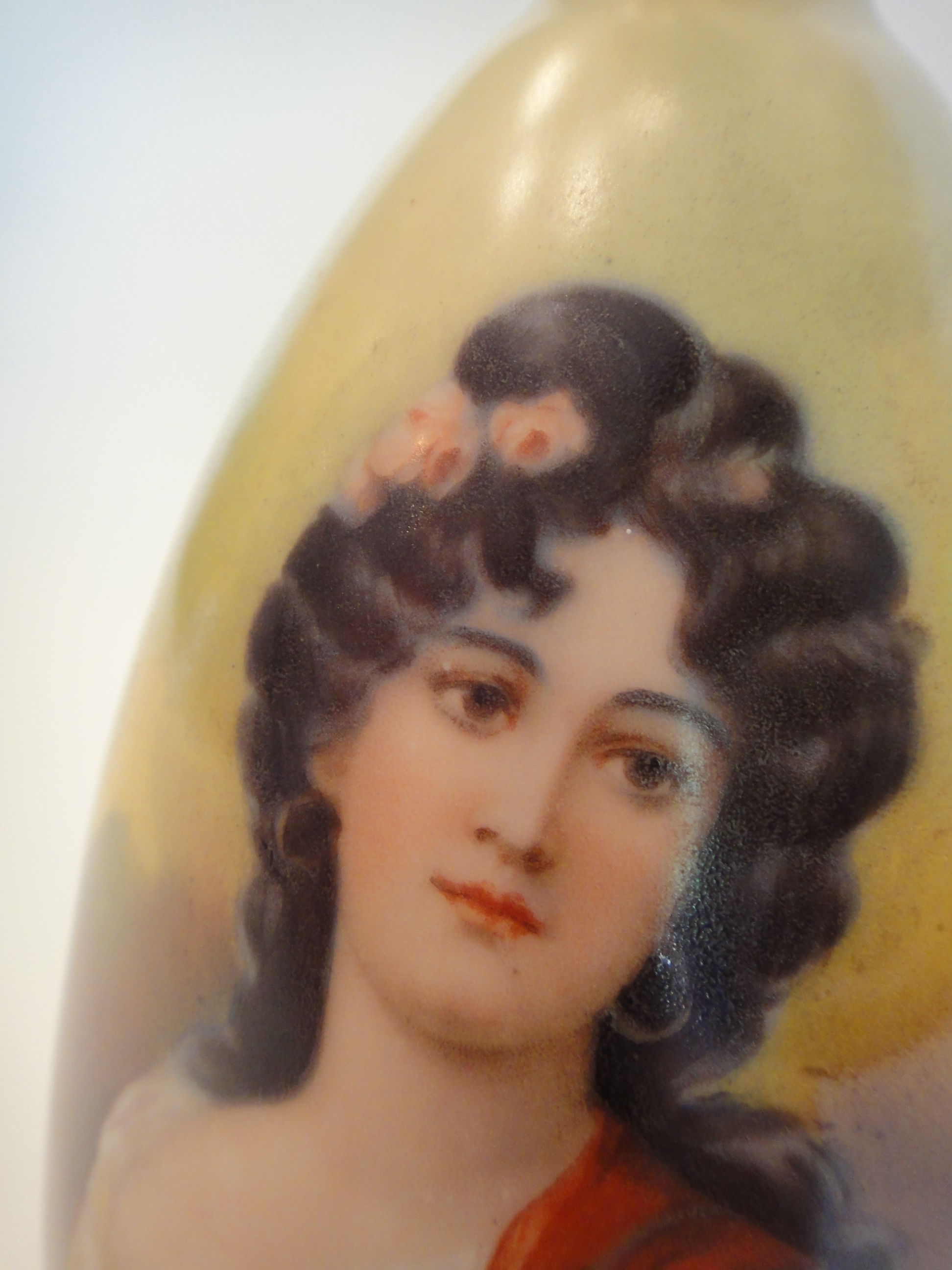 Vintage Portrait Vase
