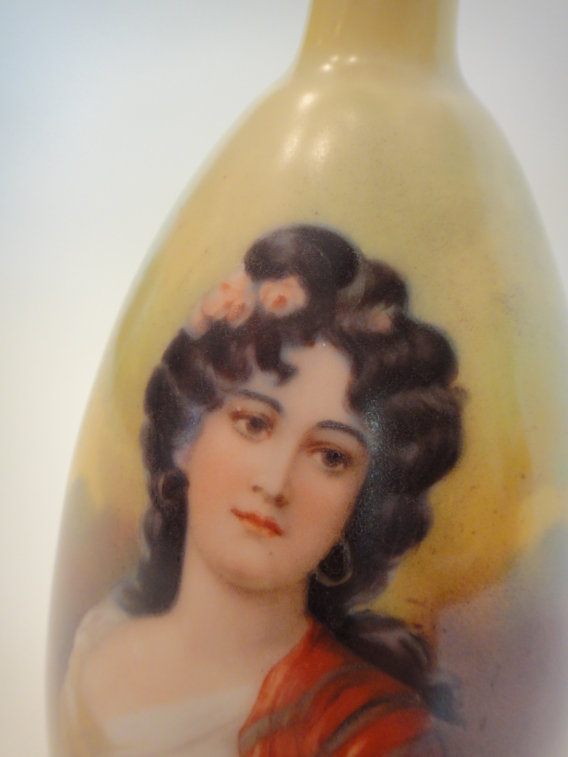 Vintage Portrait Vase