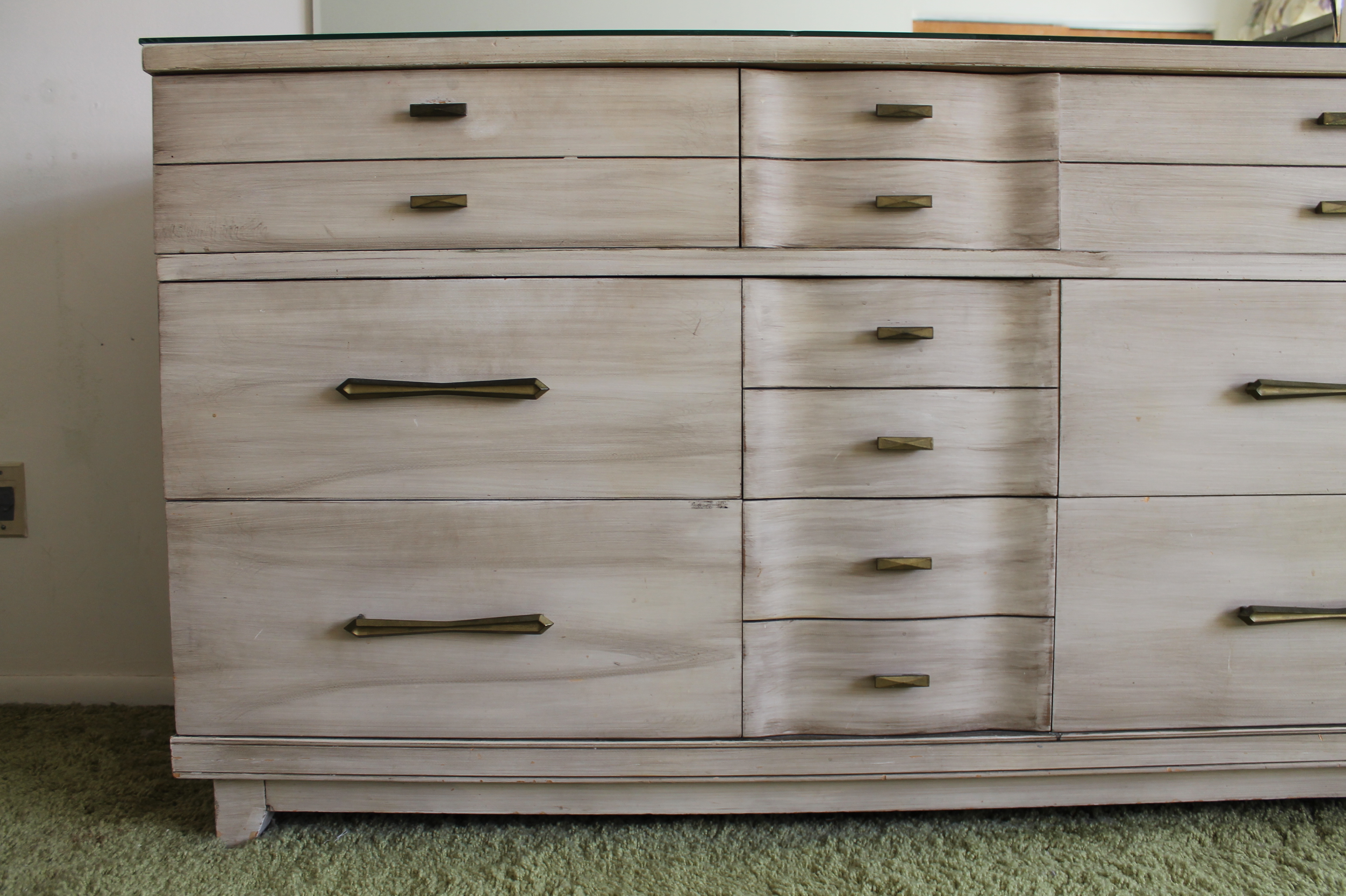  Mid-Century Dresser, Night Stand and Chest-of-Drawers by Huntley