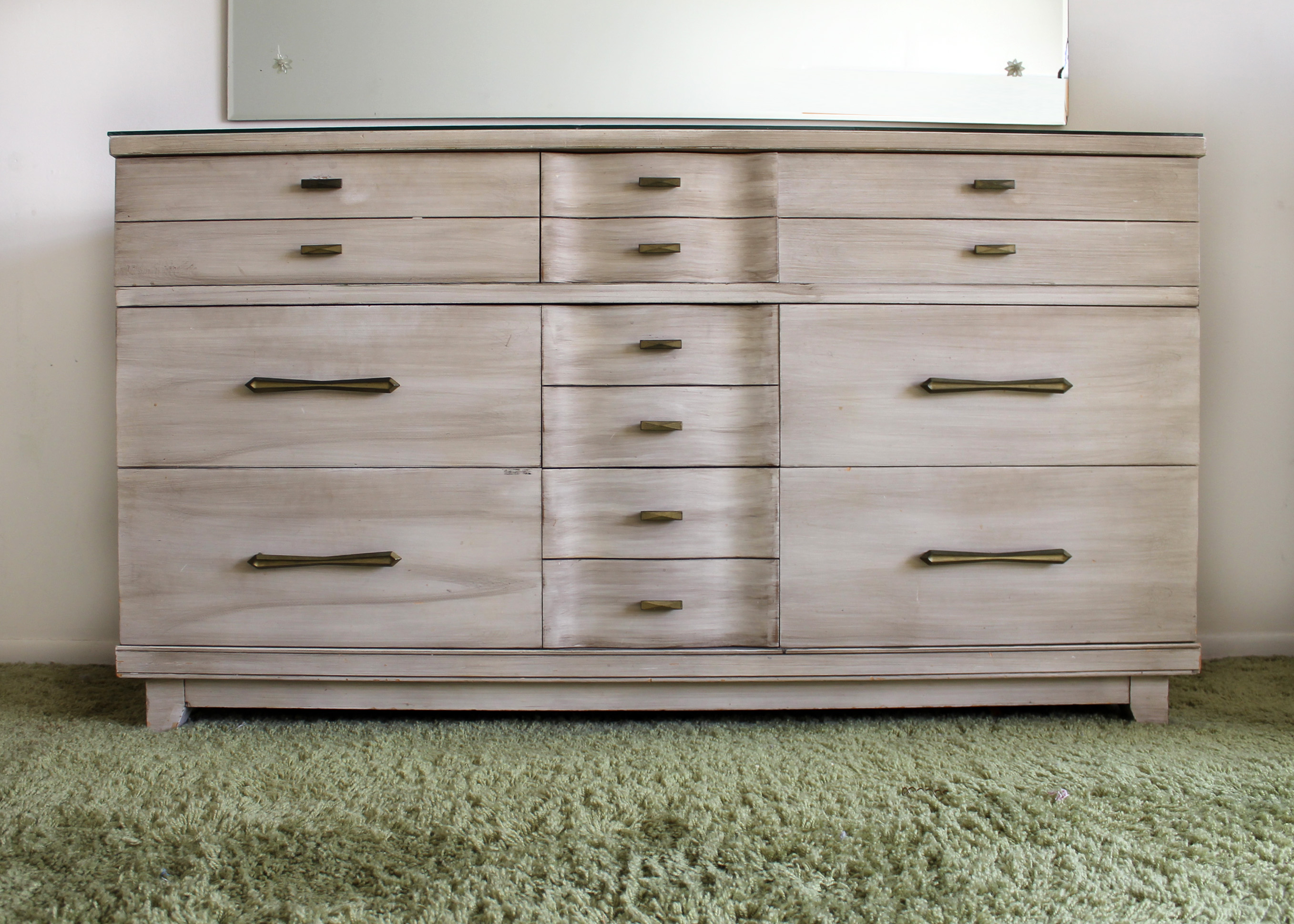  Mid-Century Dresser, Night Stand and Chest-of-Drawers by Huntley