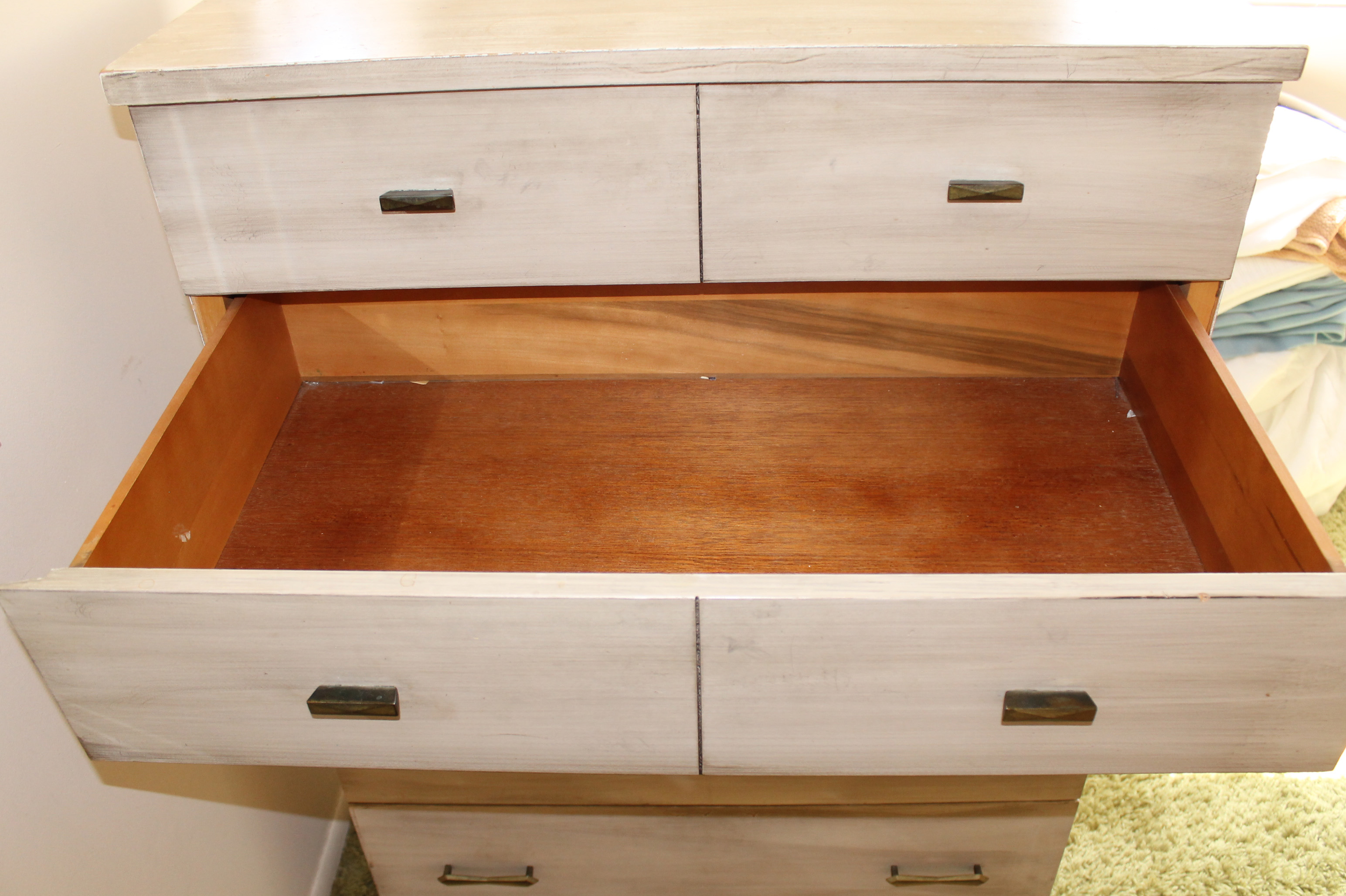  Mid-Century Dresser, Night Stand and Chest-of-Drawers by Huntley