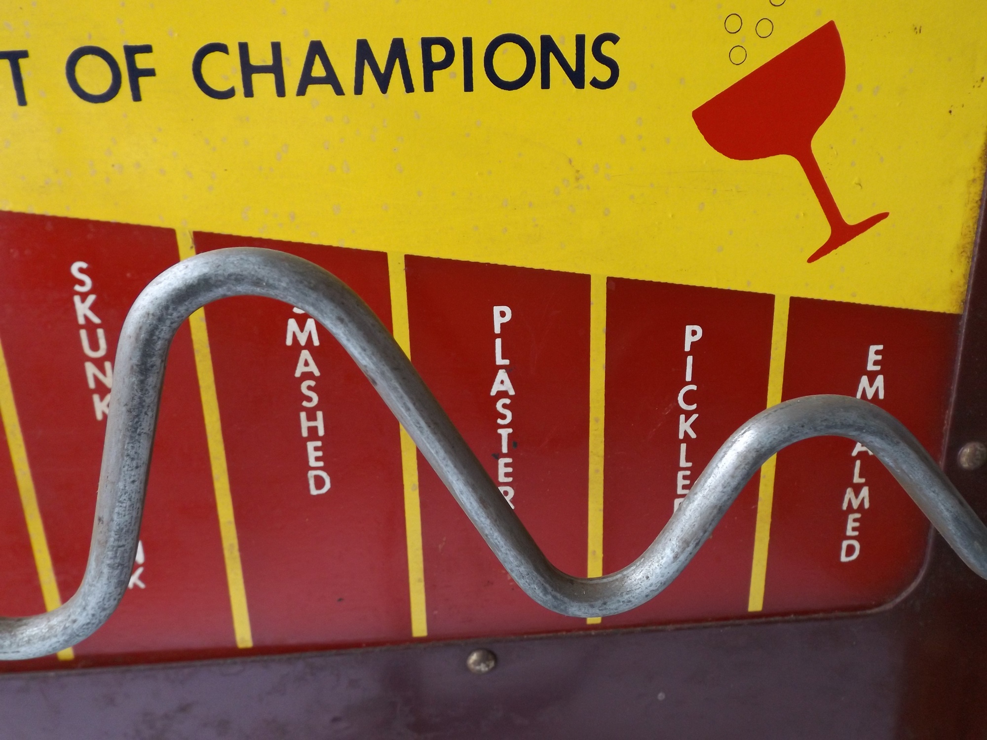 Retro Booz Barometer--Sobriety Test