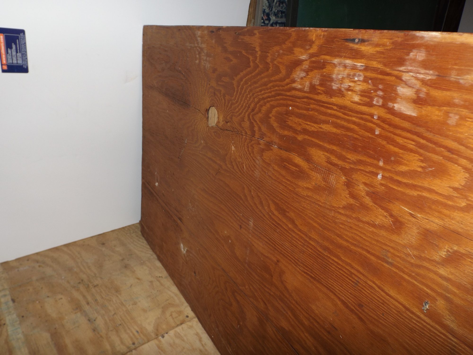 Vintage Wooden Post Office Mail Sorter Cabinet