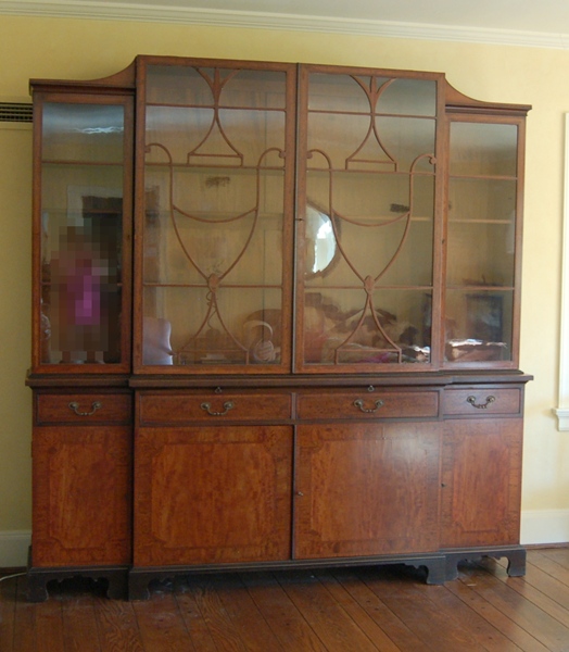 Emery Estate China Cabinet in George III Style (Circa 1800s)