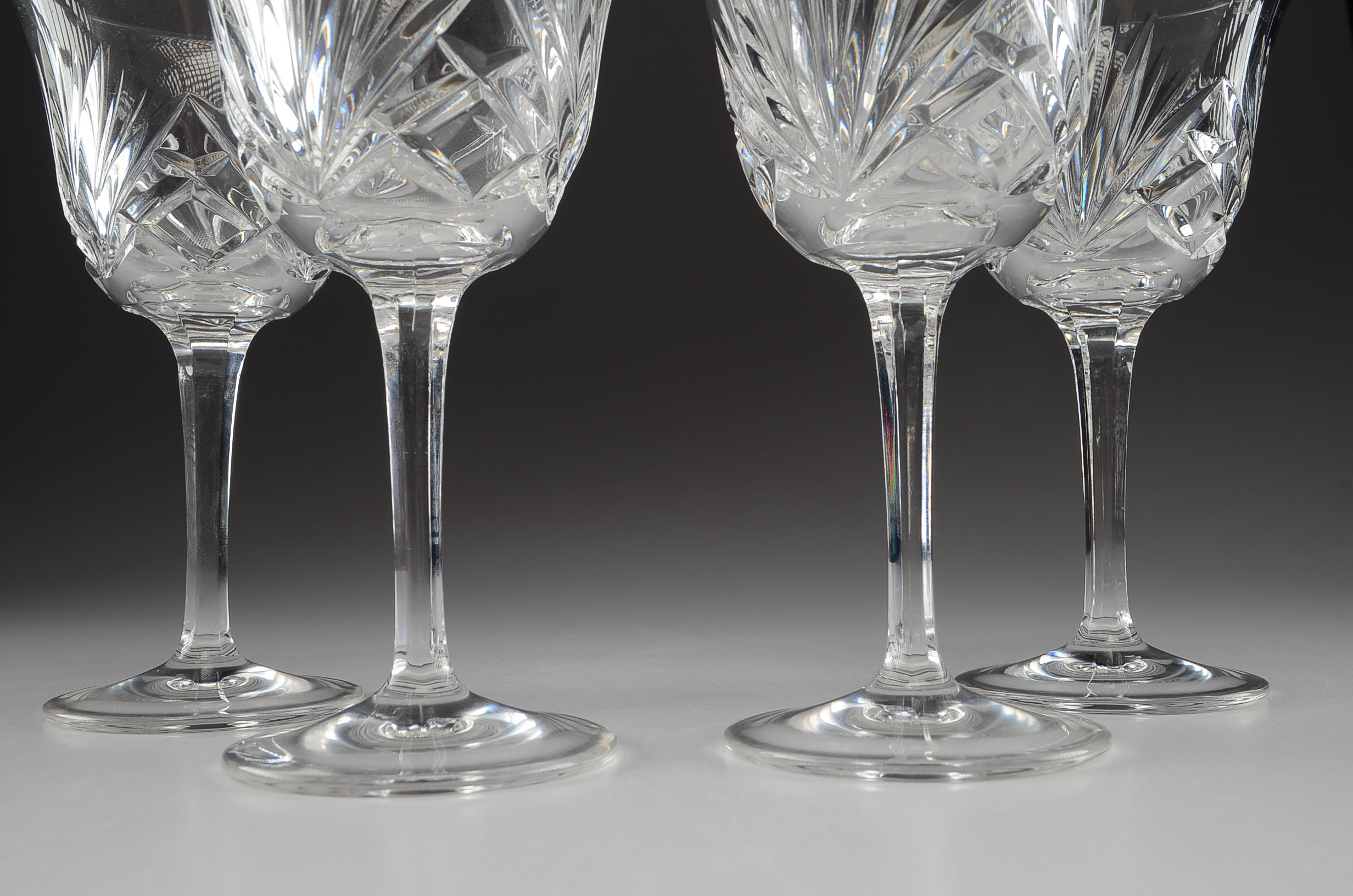 Four Waterford Crystal Drinking Glasses