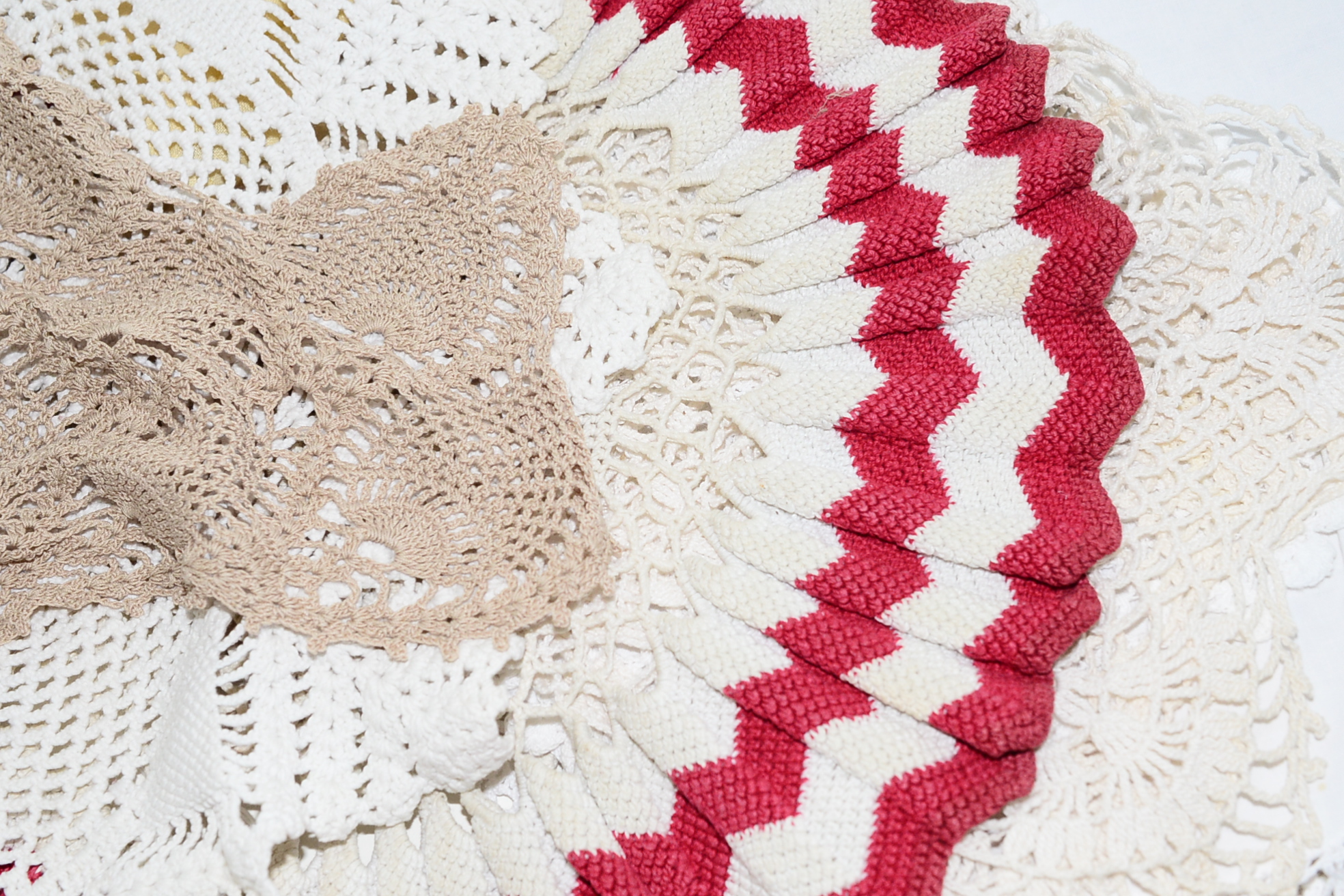 Vintage Handmade Doillies