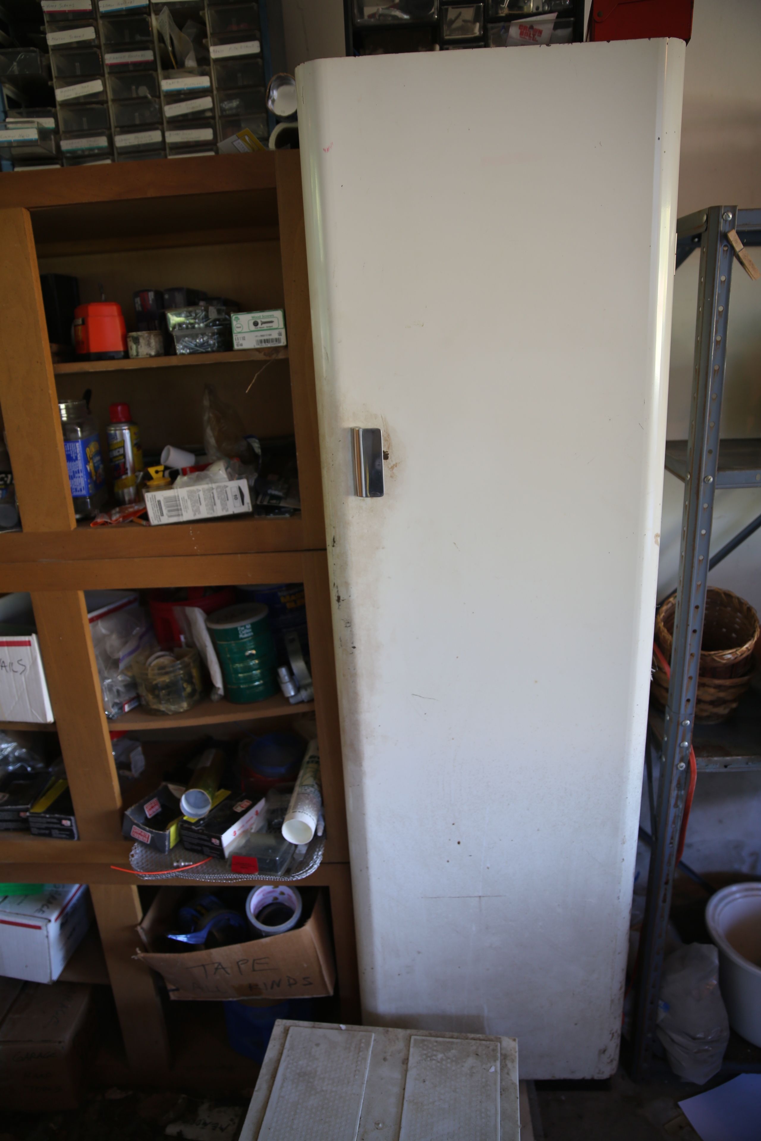 Garage Shelving and Storage Lot