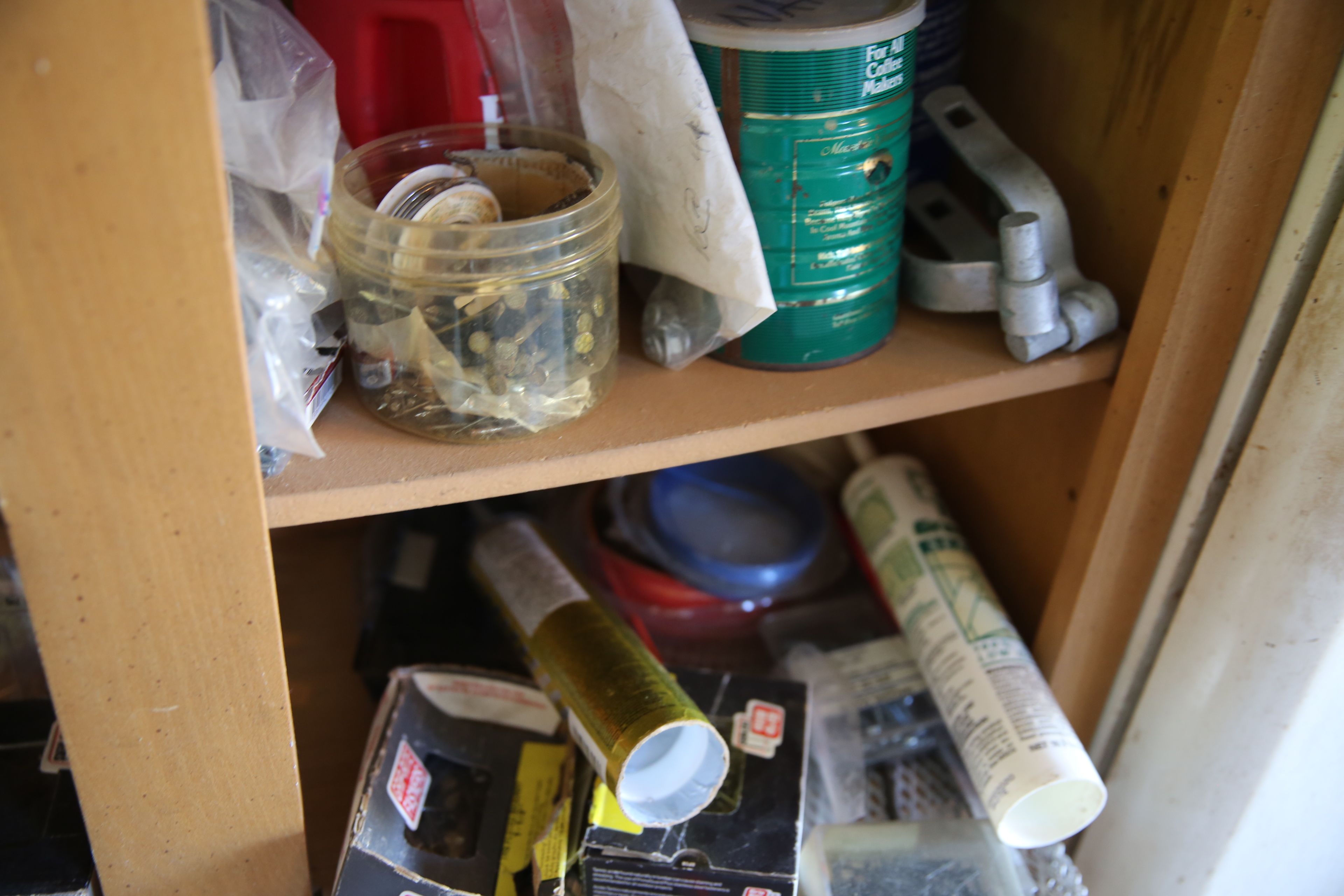 Garage Shelving and Storage Lot