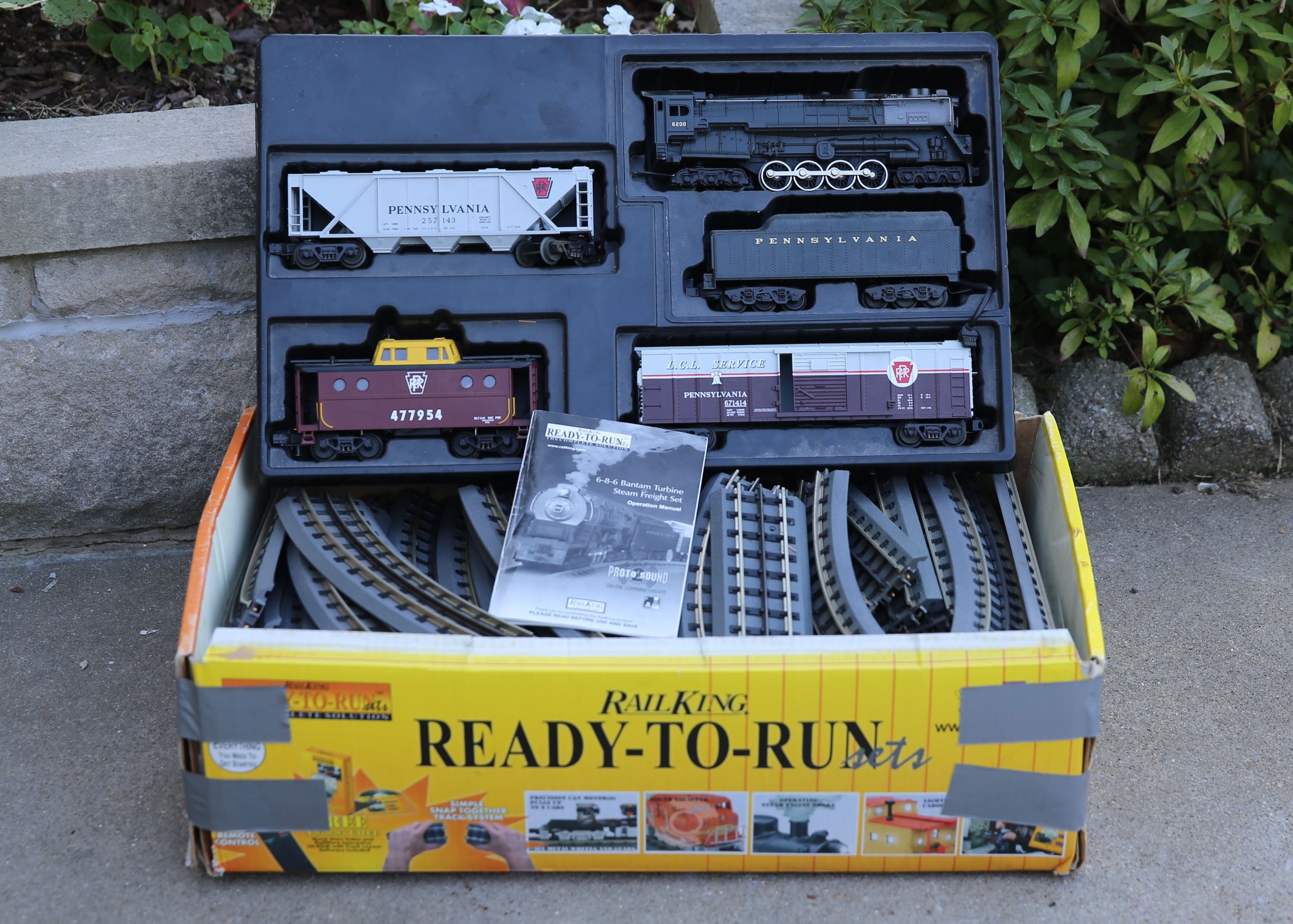 Rail King Model Train Set