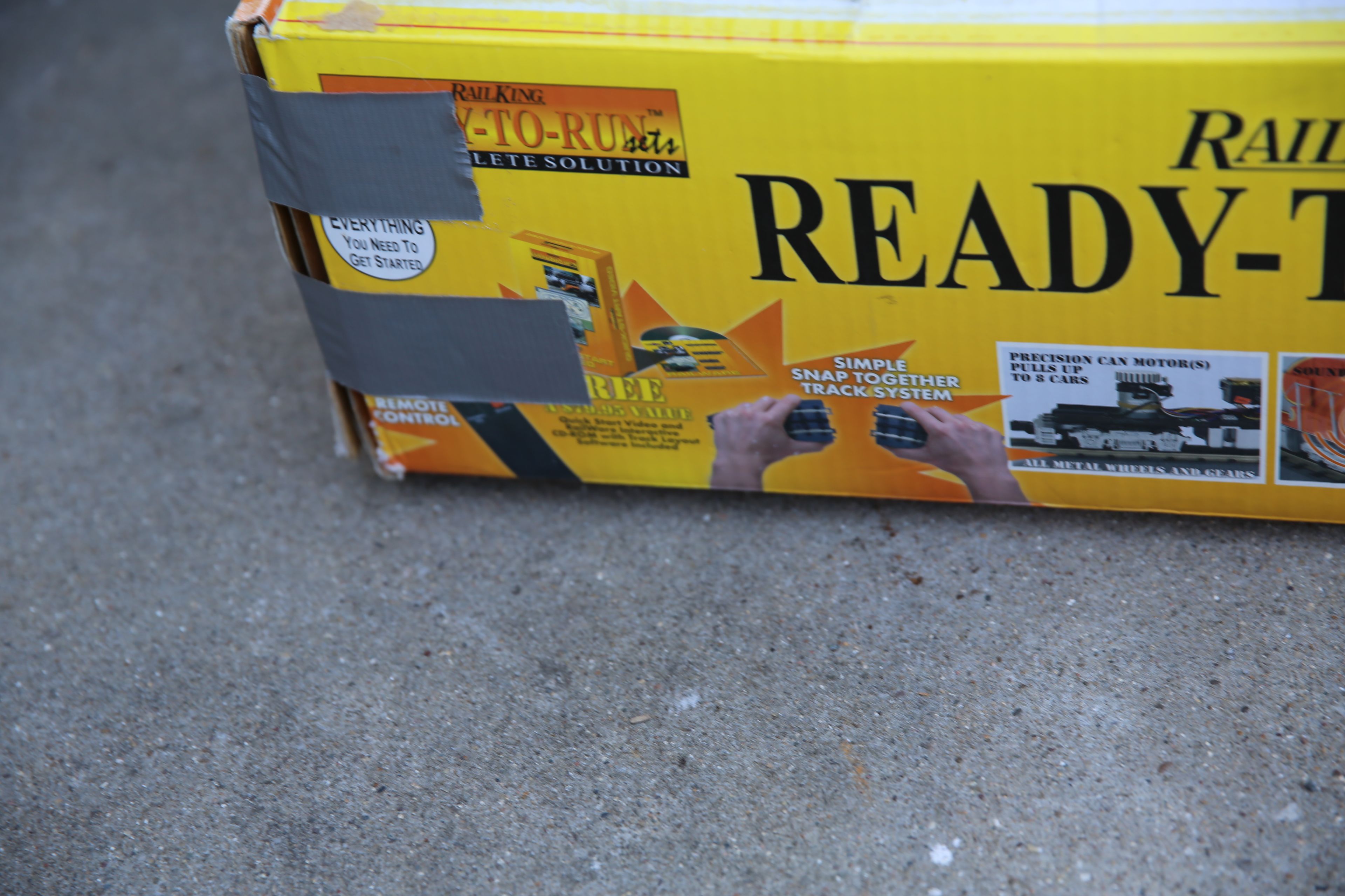 Rail King Model Train Set