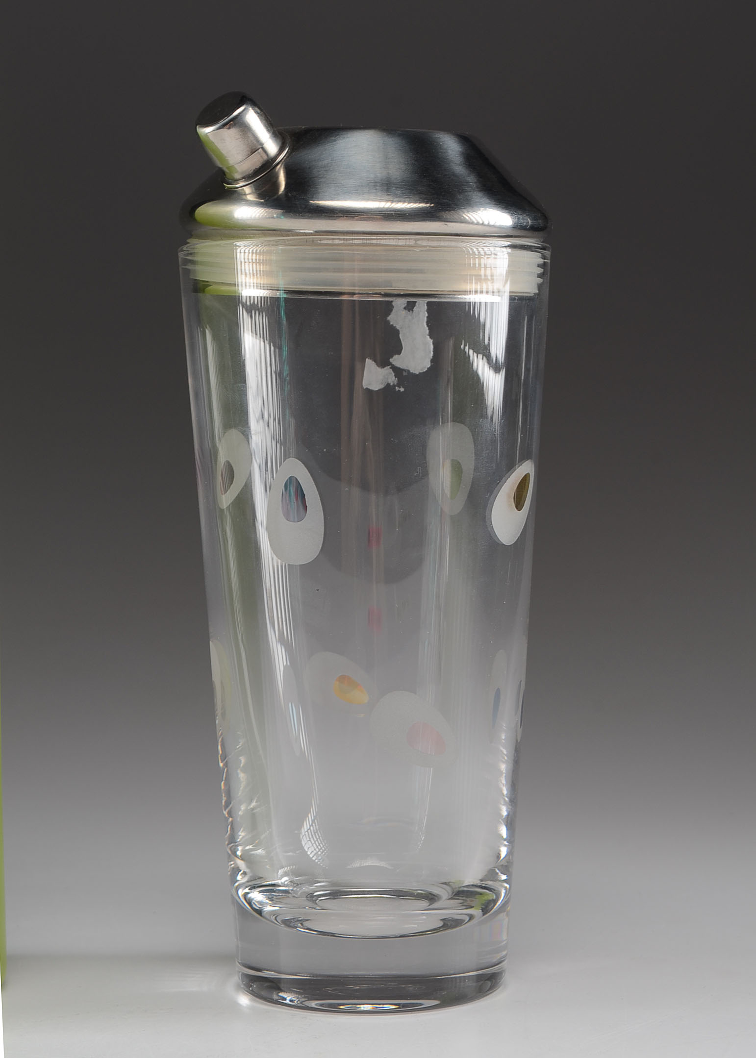 Modern Glass Cocktail Shaker And Martini Pitcher