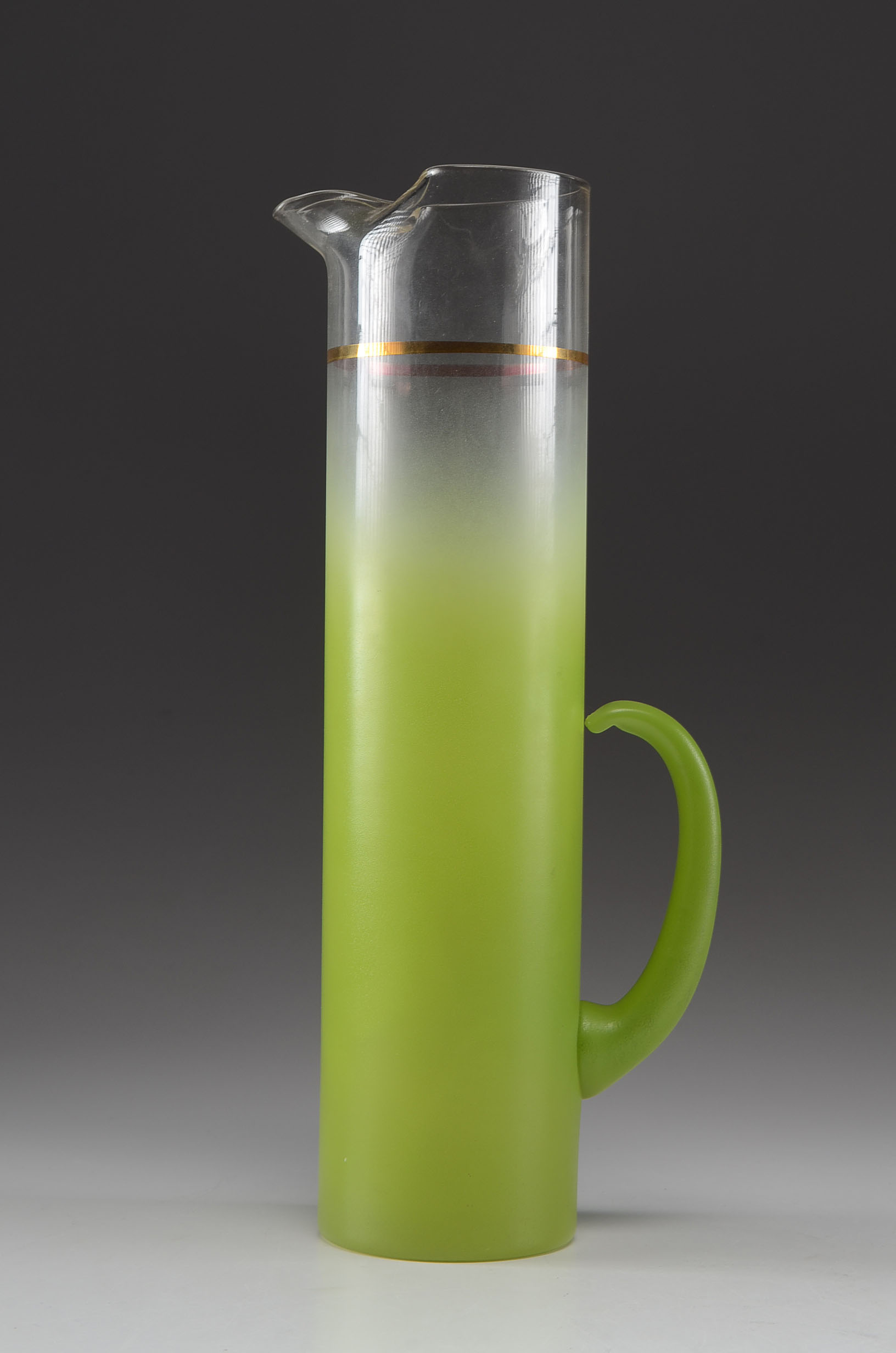 Modern Glass Cocktail Shaker And Martini Pitcher