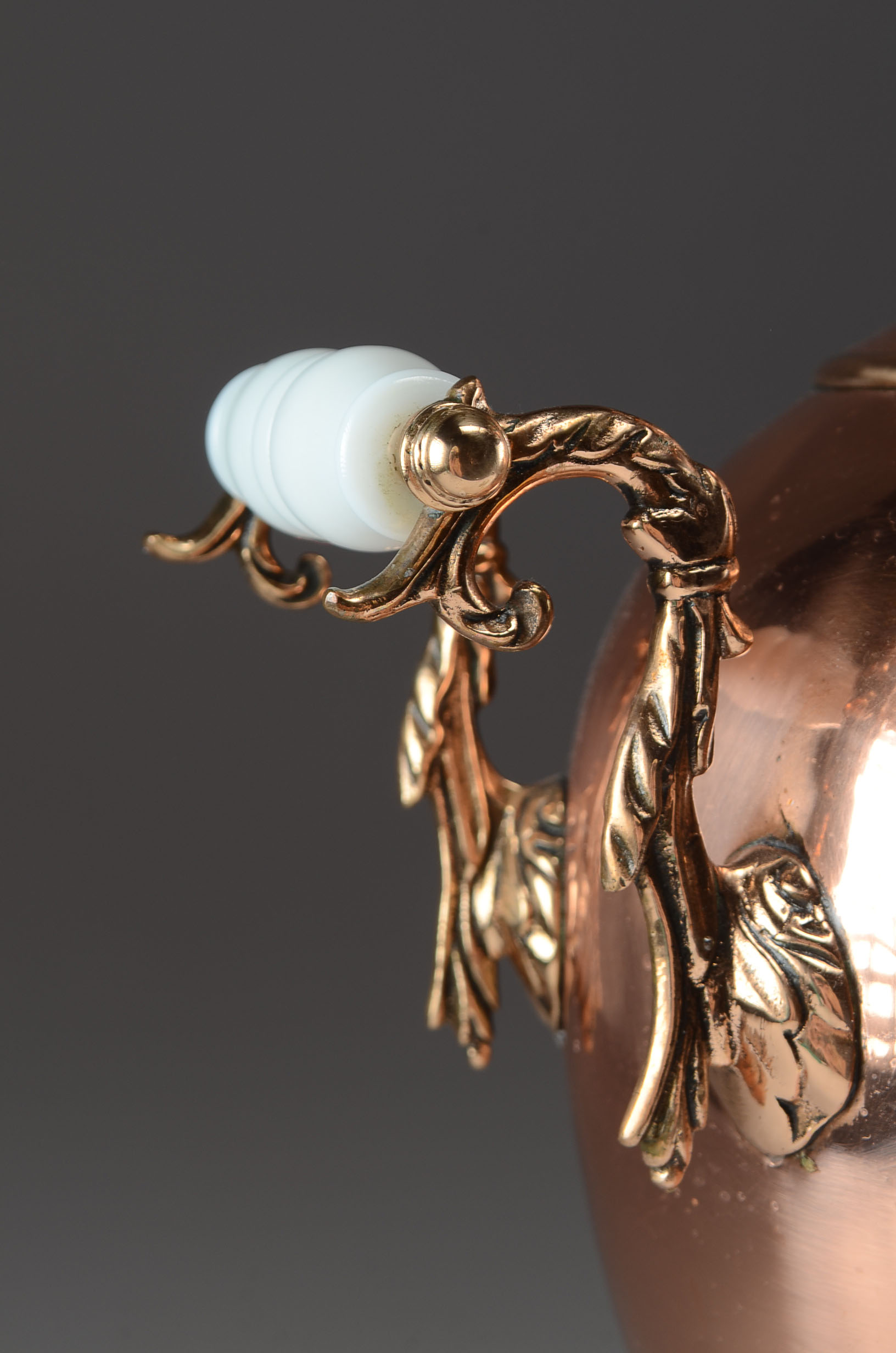 Vintage Copper and Brass Coffee Urn