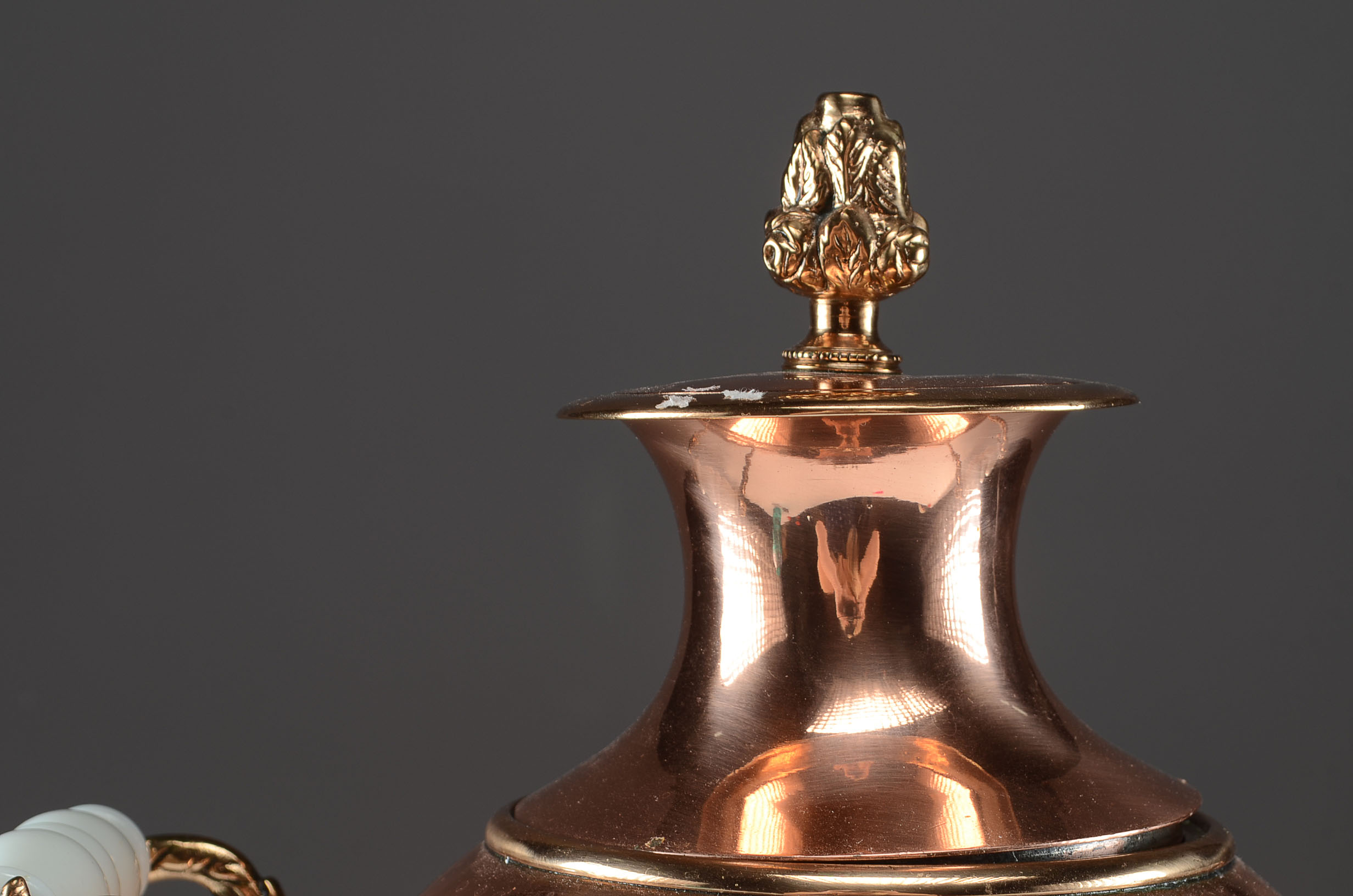 Vintage Copper and Brass Coffee Urn