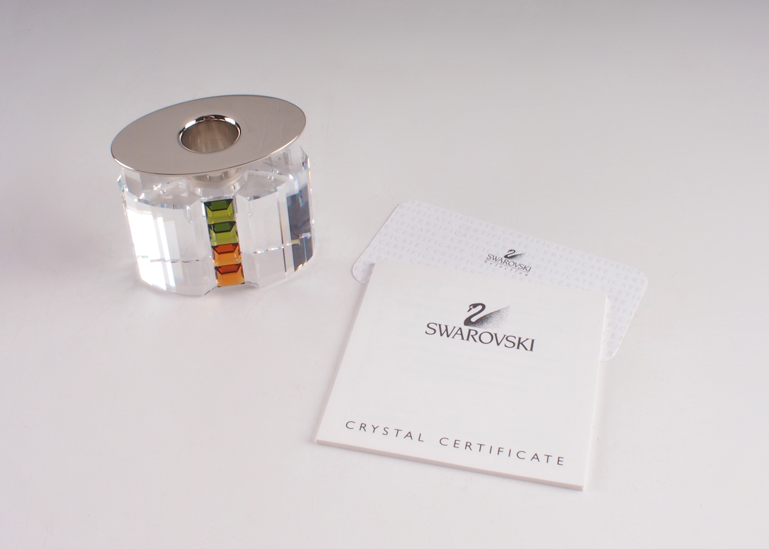 Swarovski Rainbow Candleholder