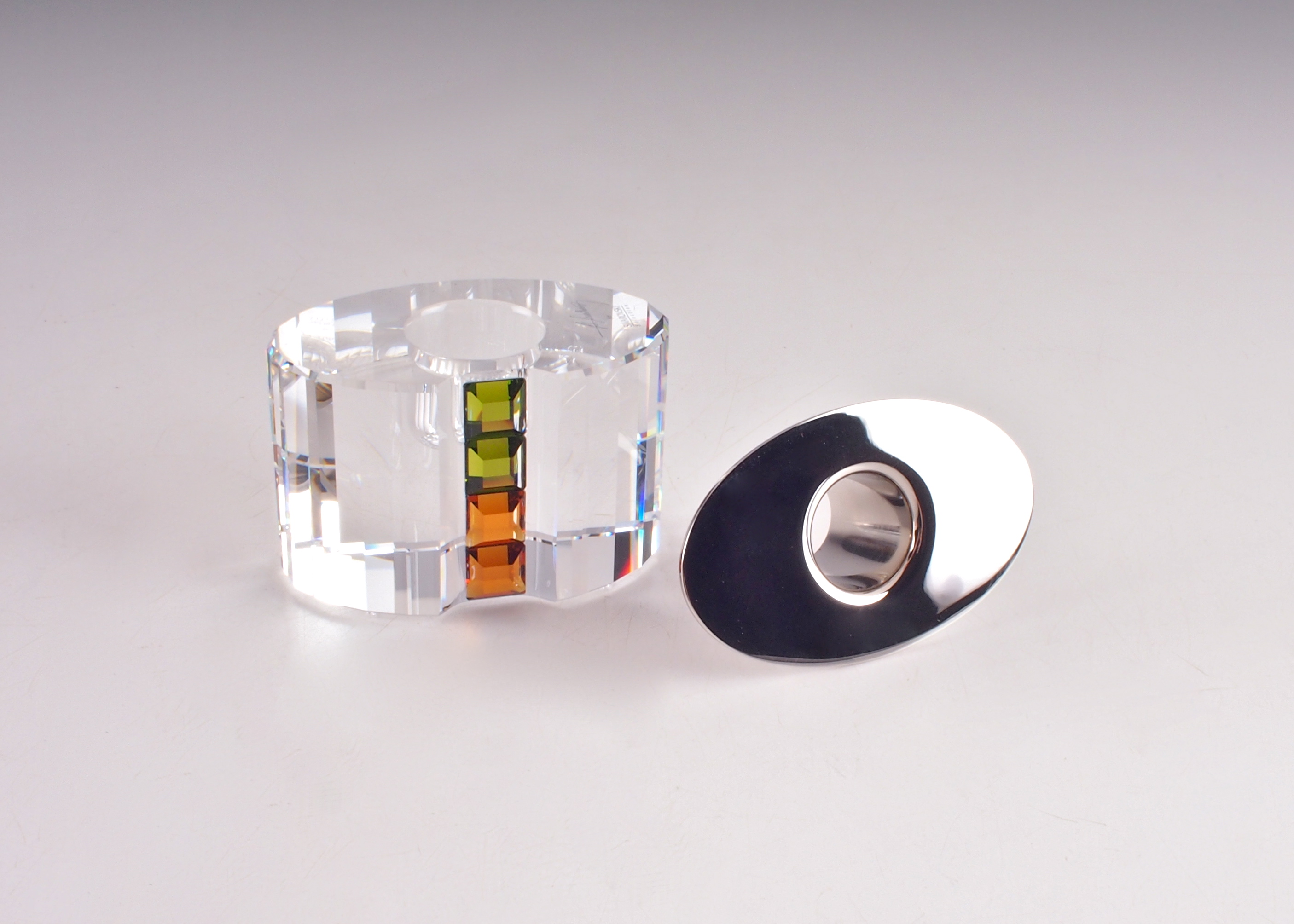 Swarovski Rainbow Candleholder