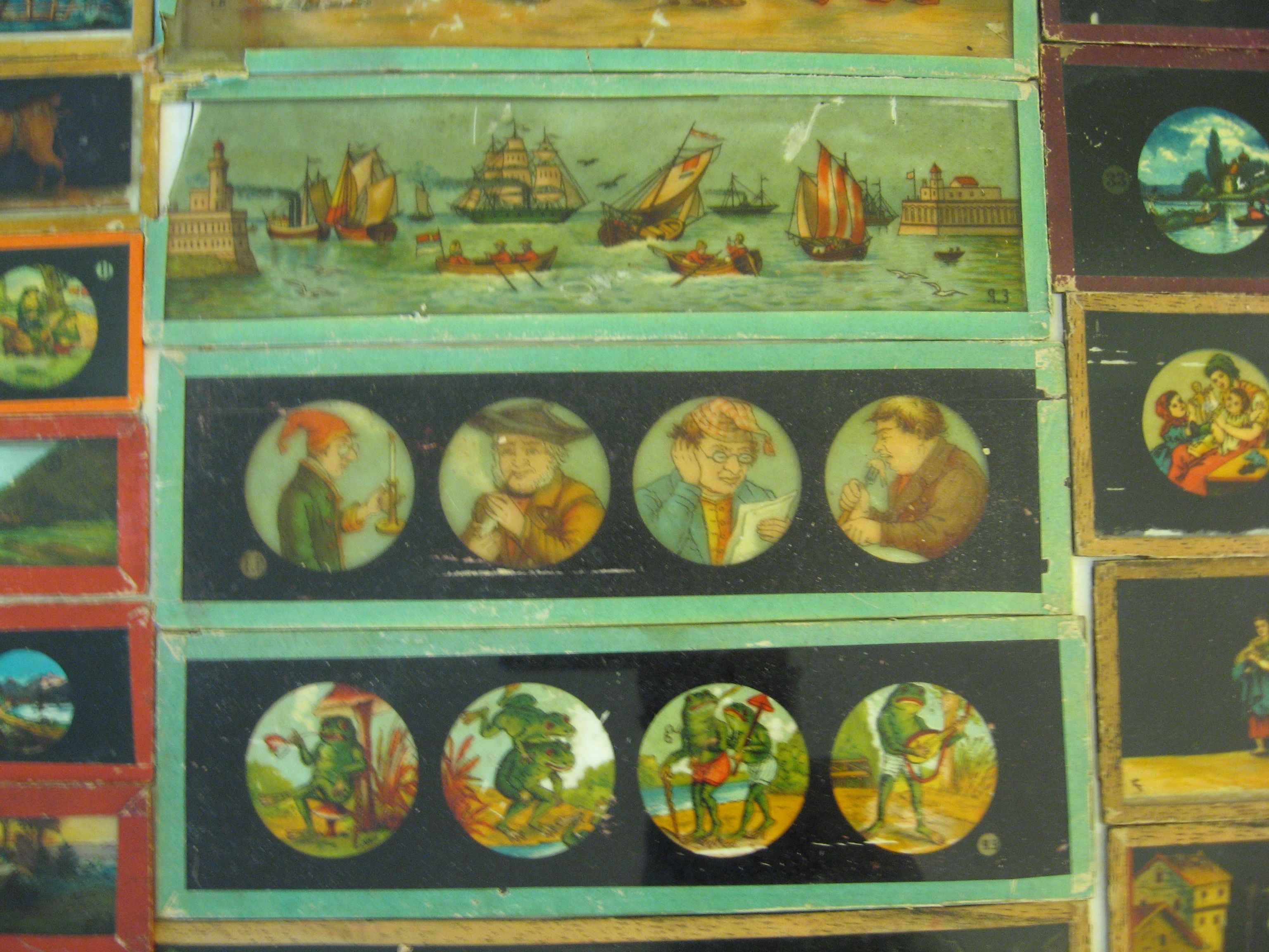 Magic Lantern Color Slides
