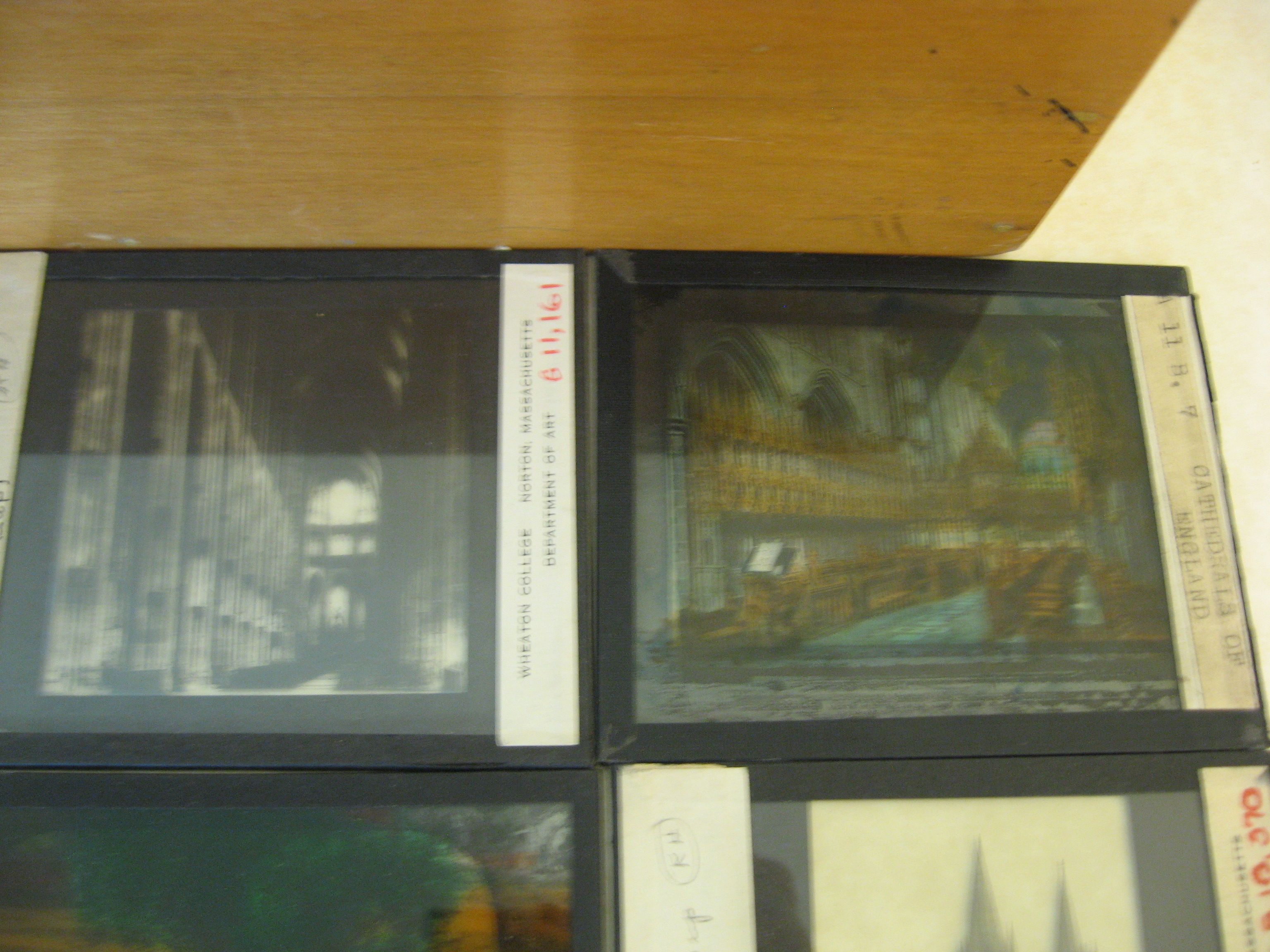 Art and Architecture Magic Lantern Slides