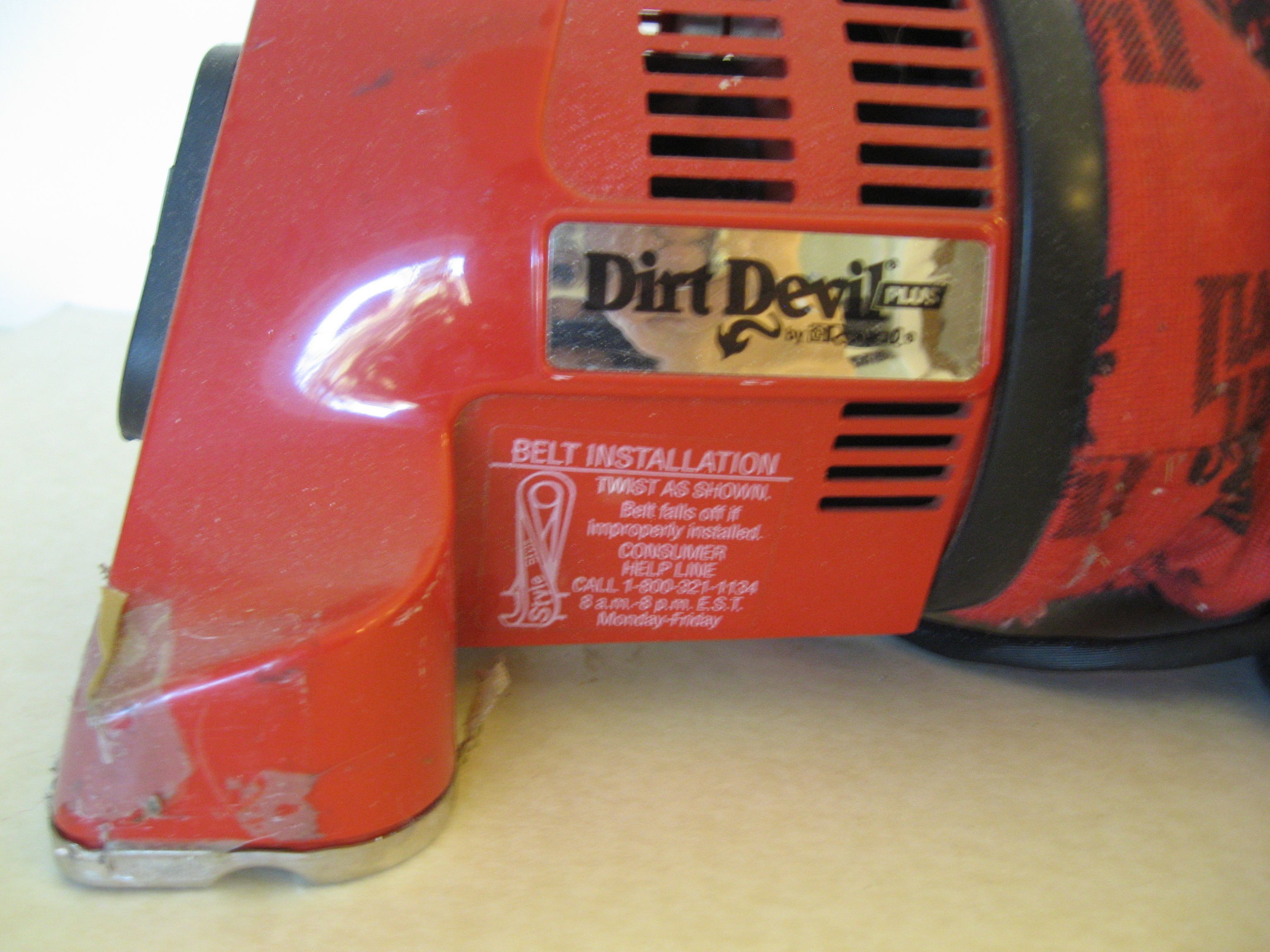 Two Dirt Devil Handheld Vacuums