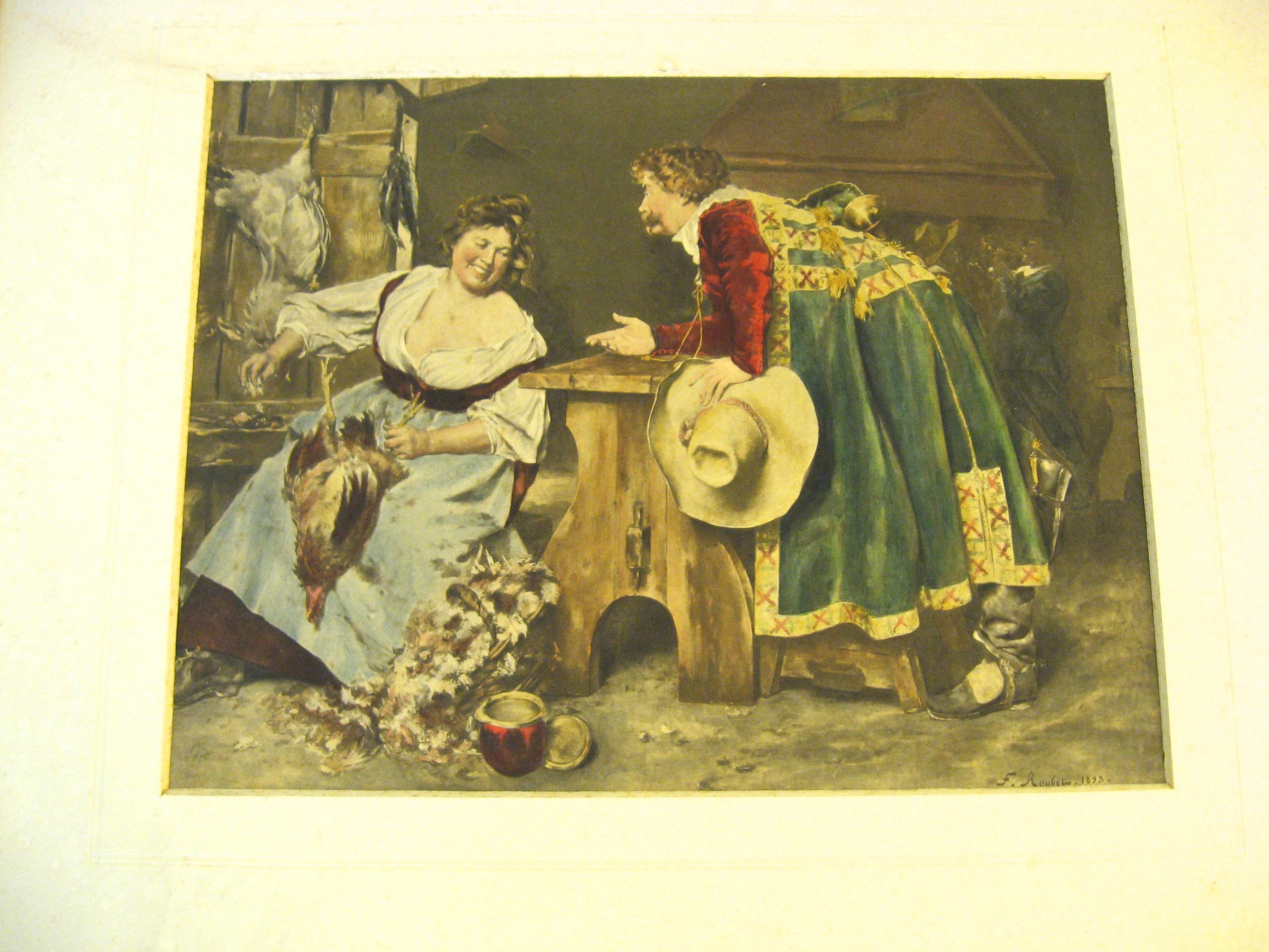 Four Colored Lithographs