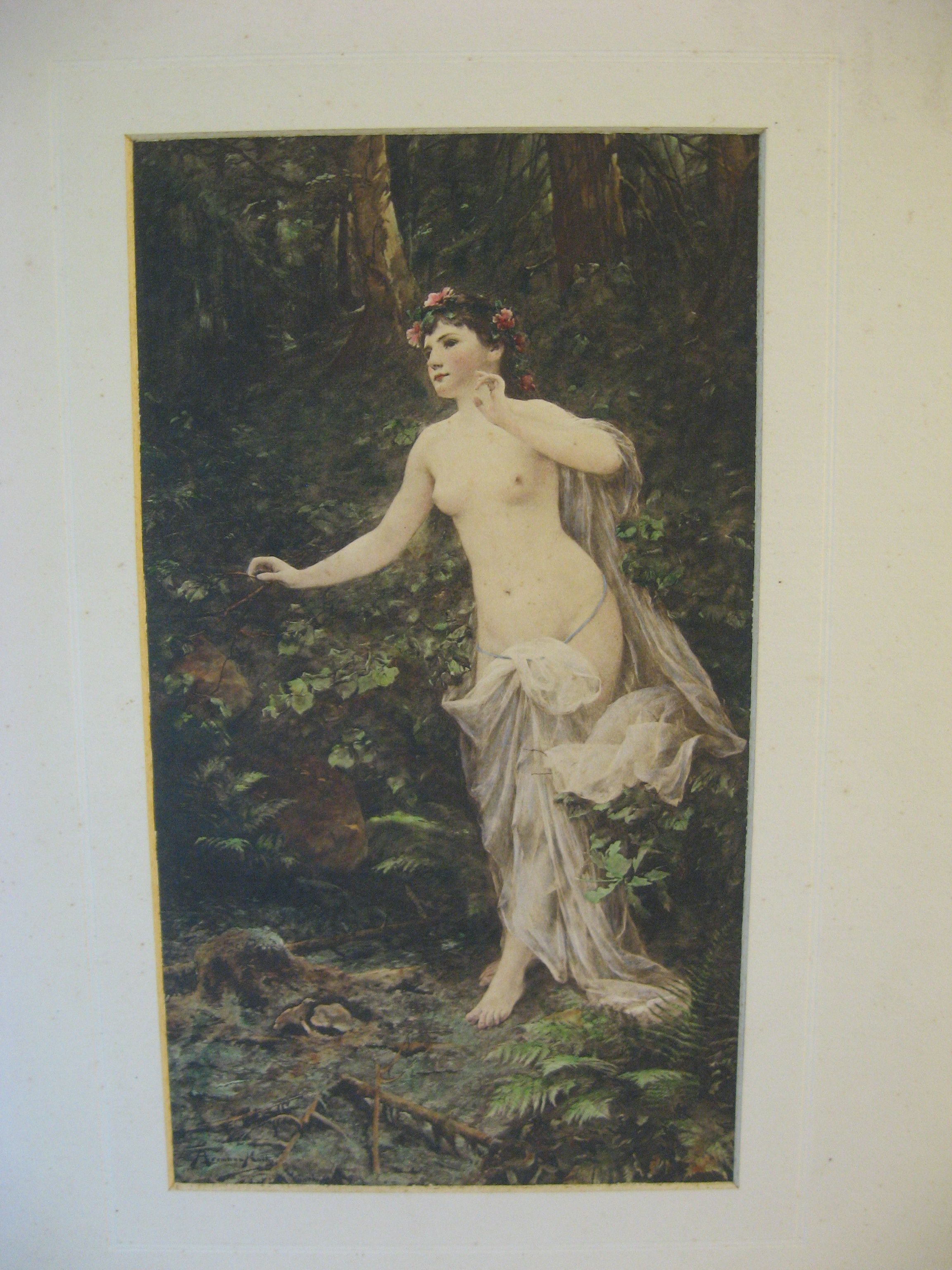 Four Colored Lithographs