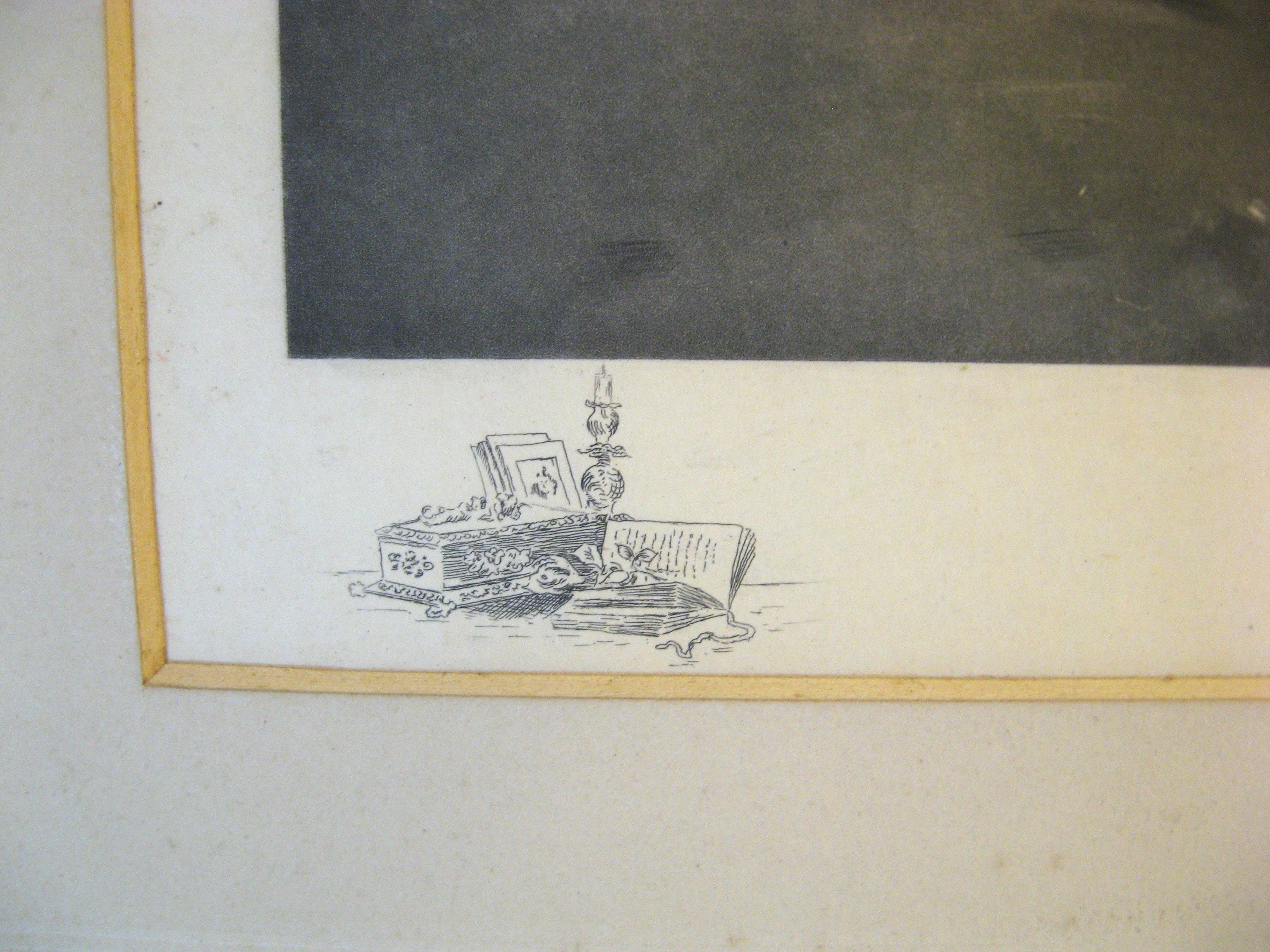 Three Victorian Style Engravings