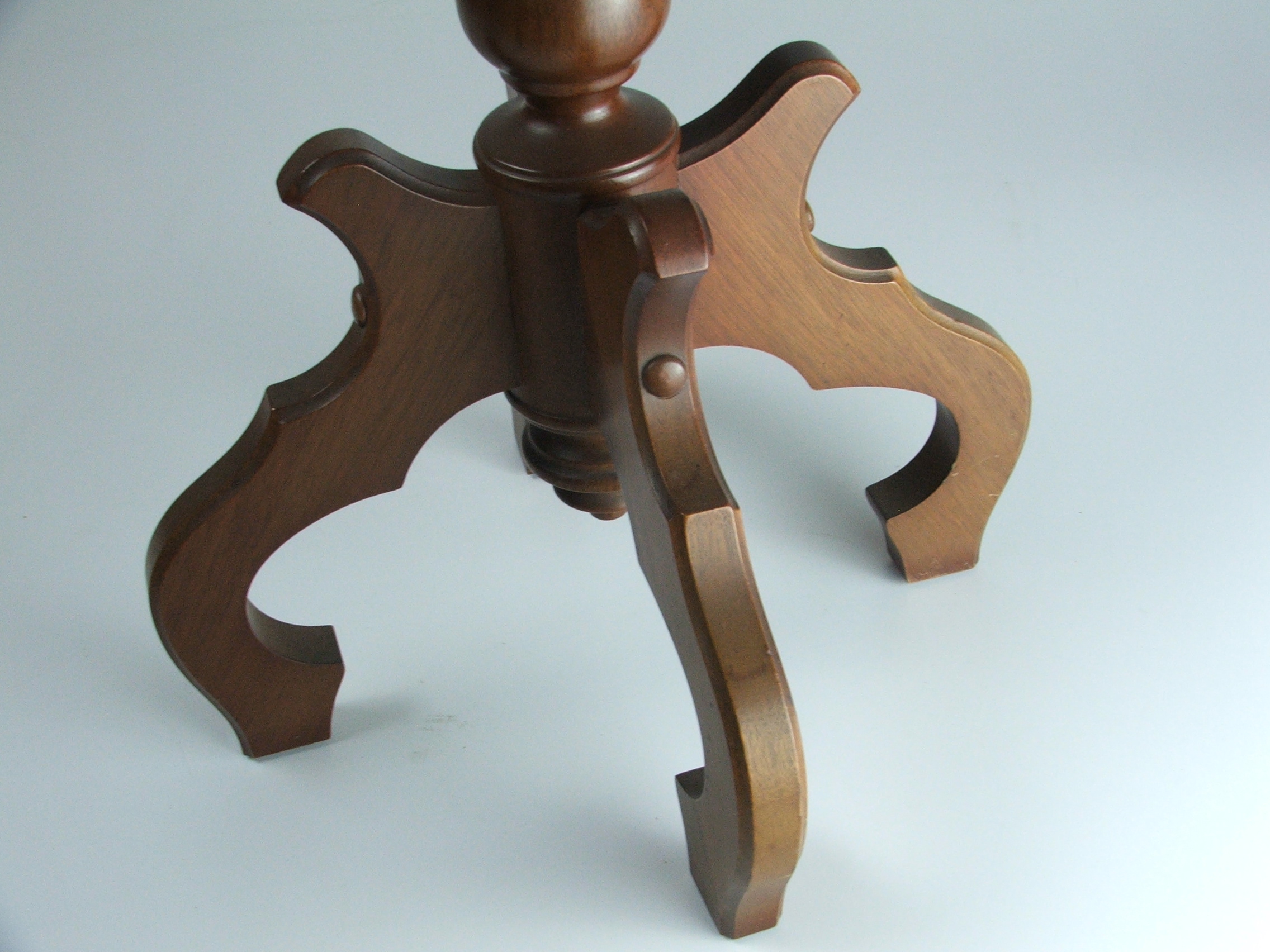 Vintage Victorian Style Marble Top Mahogany Table
