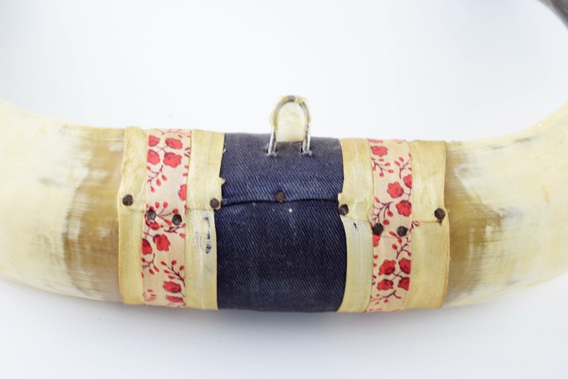 A Pair of Vintage Bull Horns 