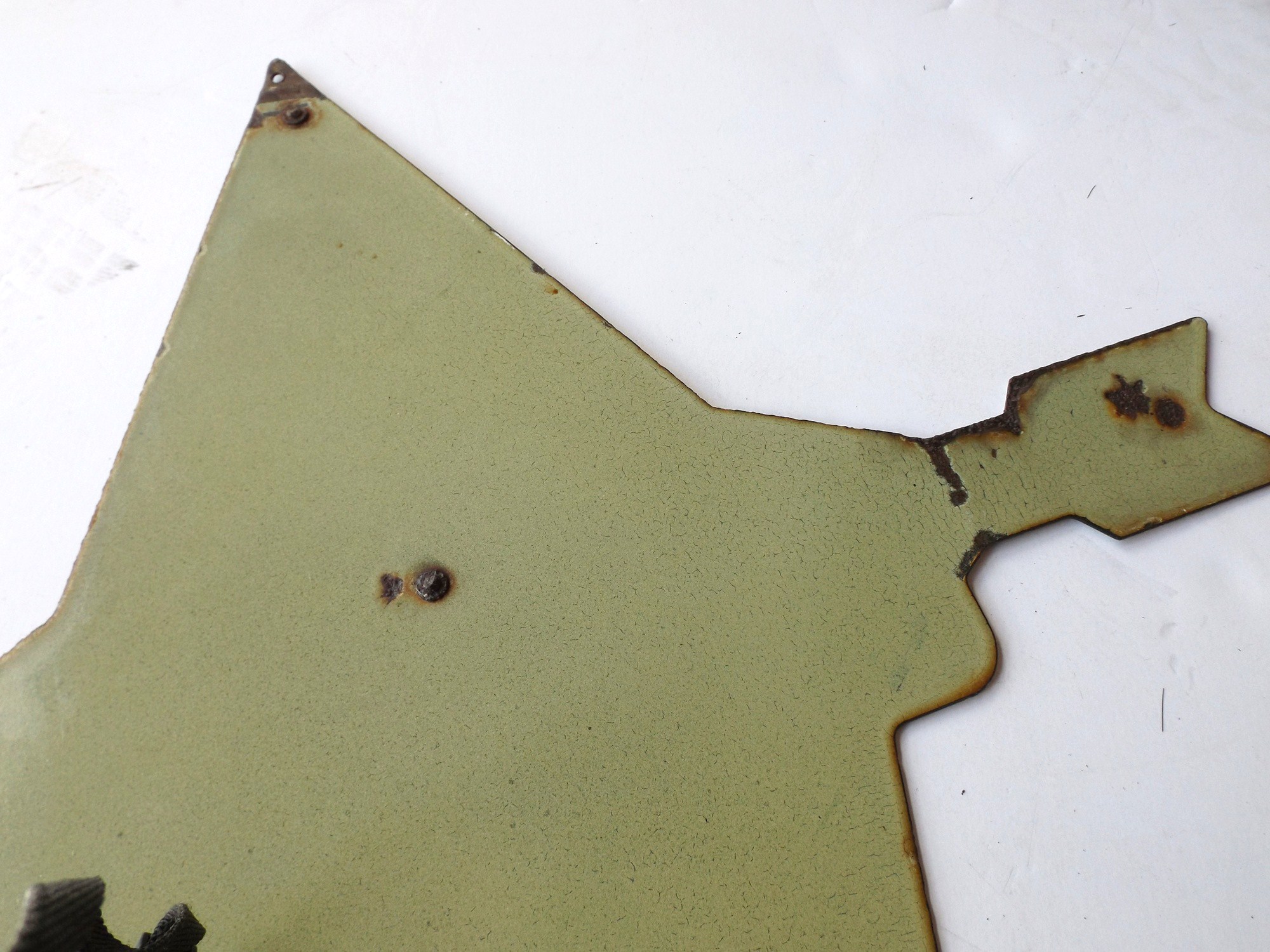 Vintage Blue Sunoco Gas Sign