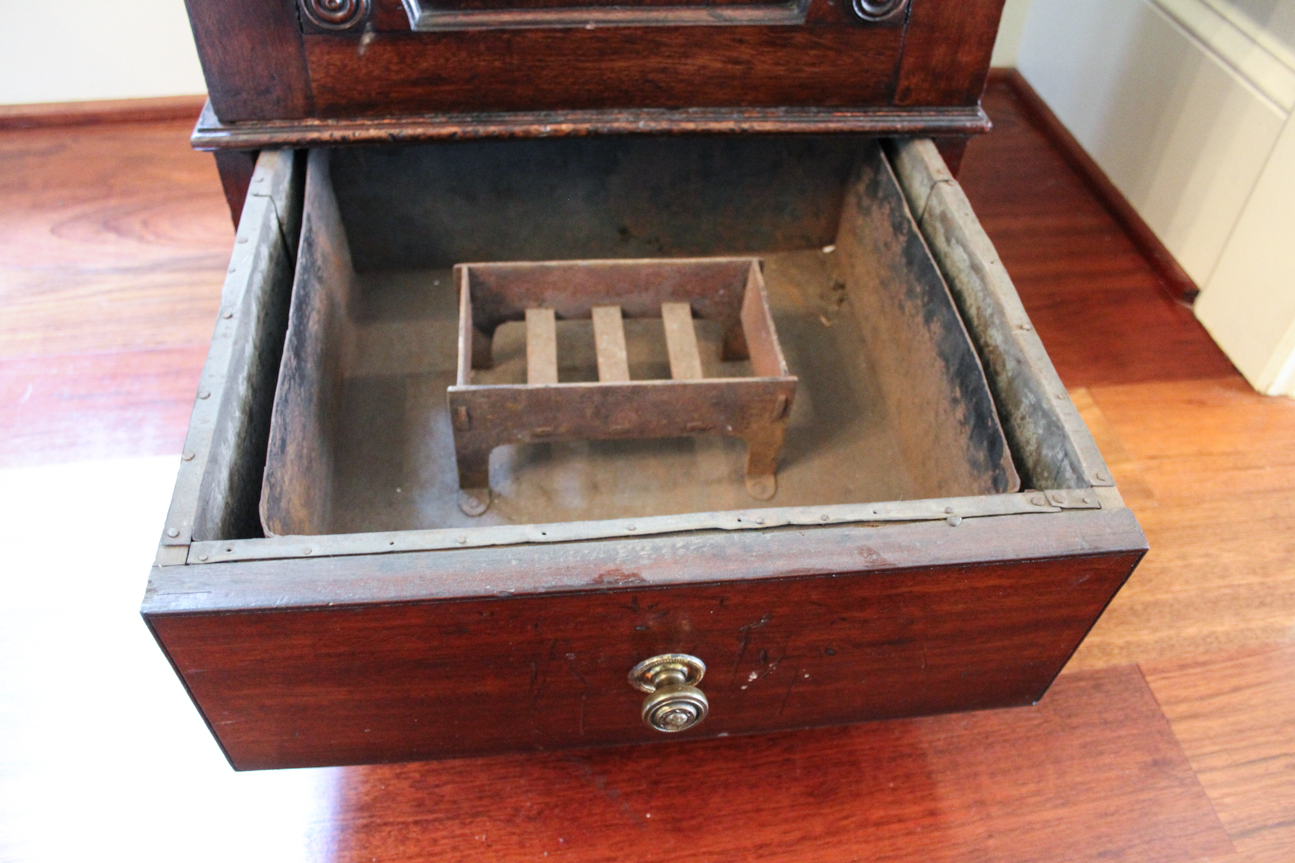 Antique Wooden Ice Chest