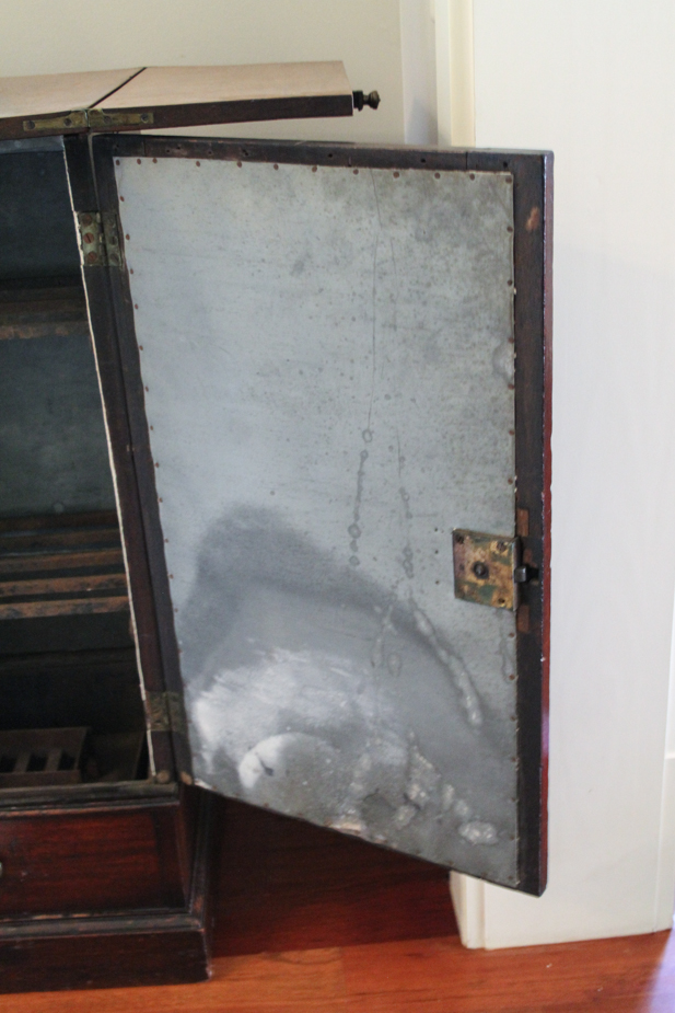 Antique Wooden Ice Chest