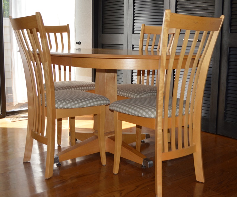 Kitchen Table and Chairs by Giguere and Morin