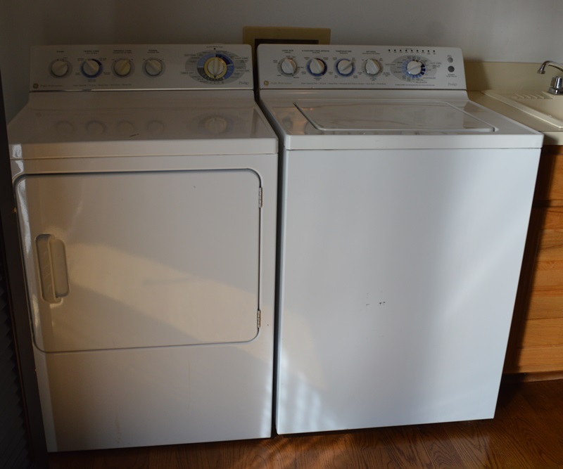 General Electric Prodigy Washer and Dryer