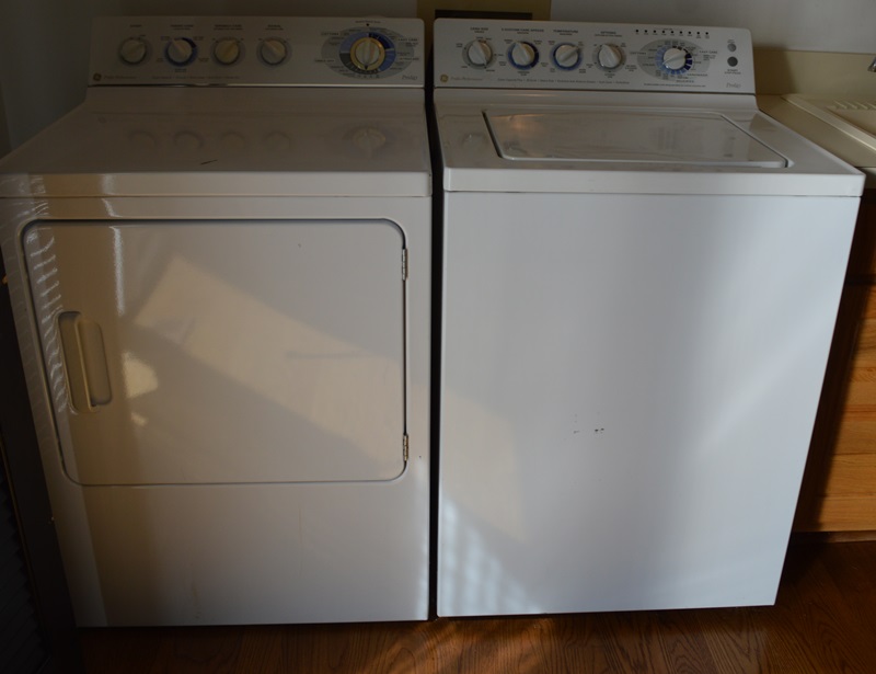 General Electric Prodigy Washer and Dryer