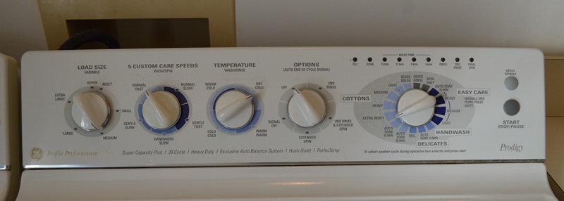 General Electric Prodigy Washer and Dryer