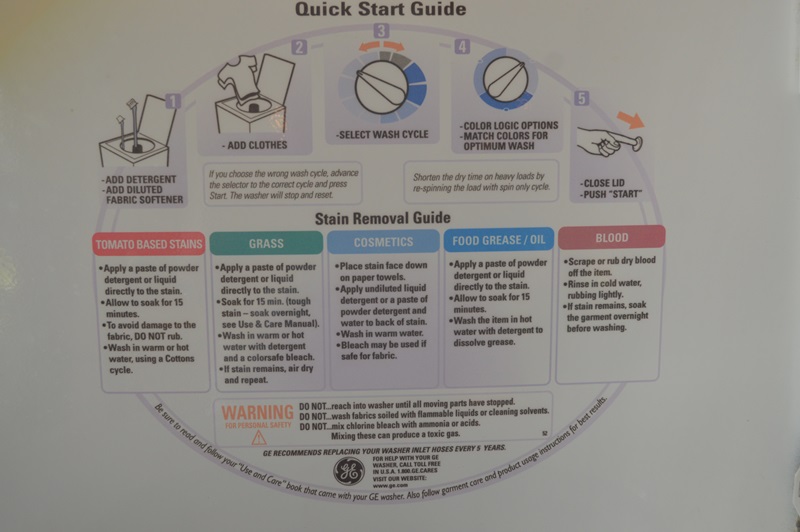 General Electric Prodigy Washer and Dryer