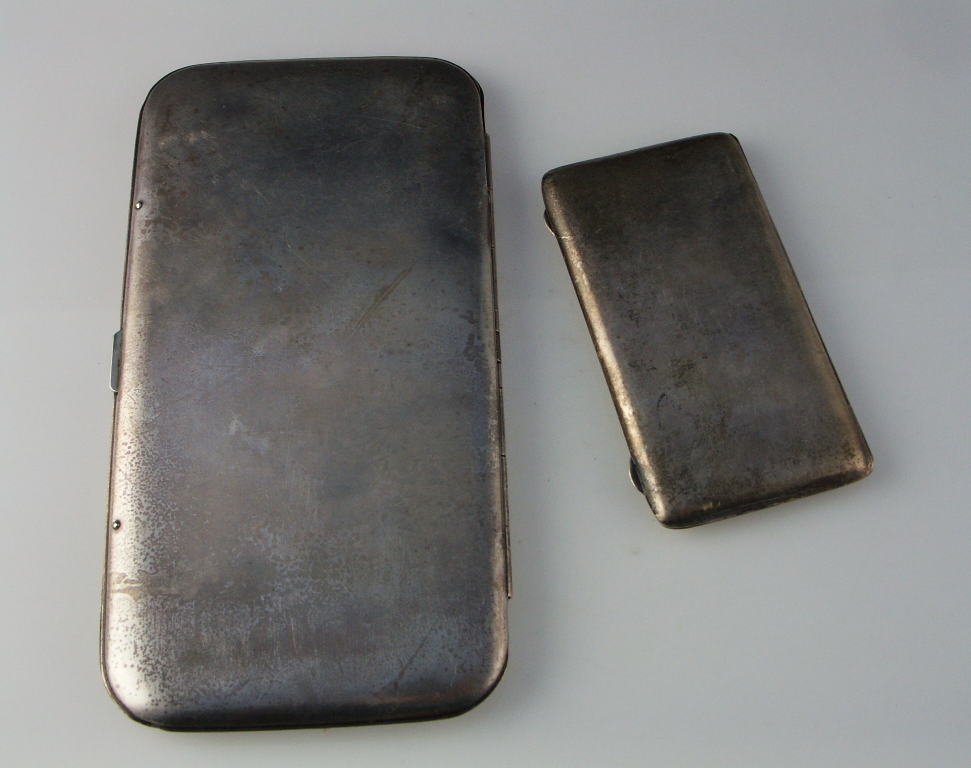 Art Deco Sterling Silver Cigarette and Business Card Case