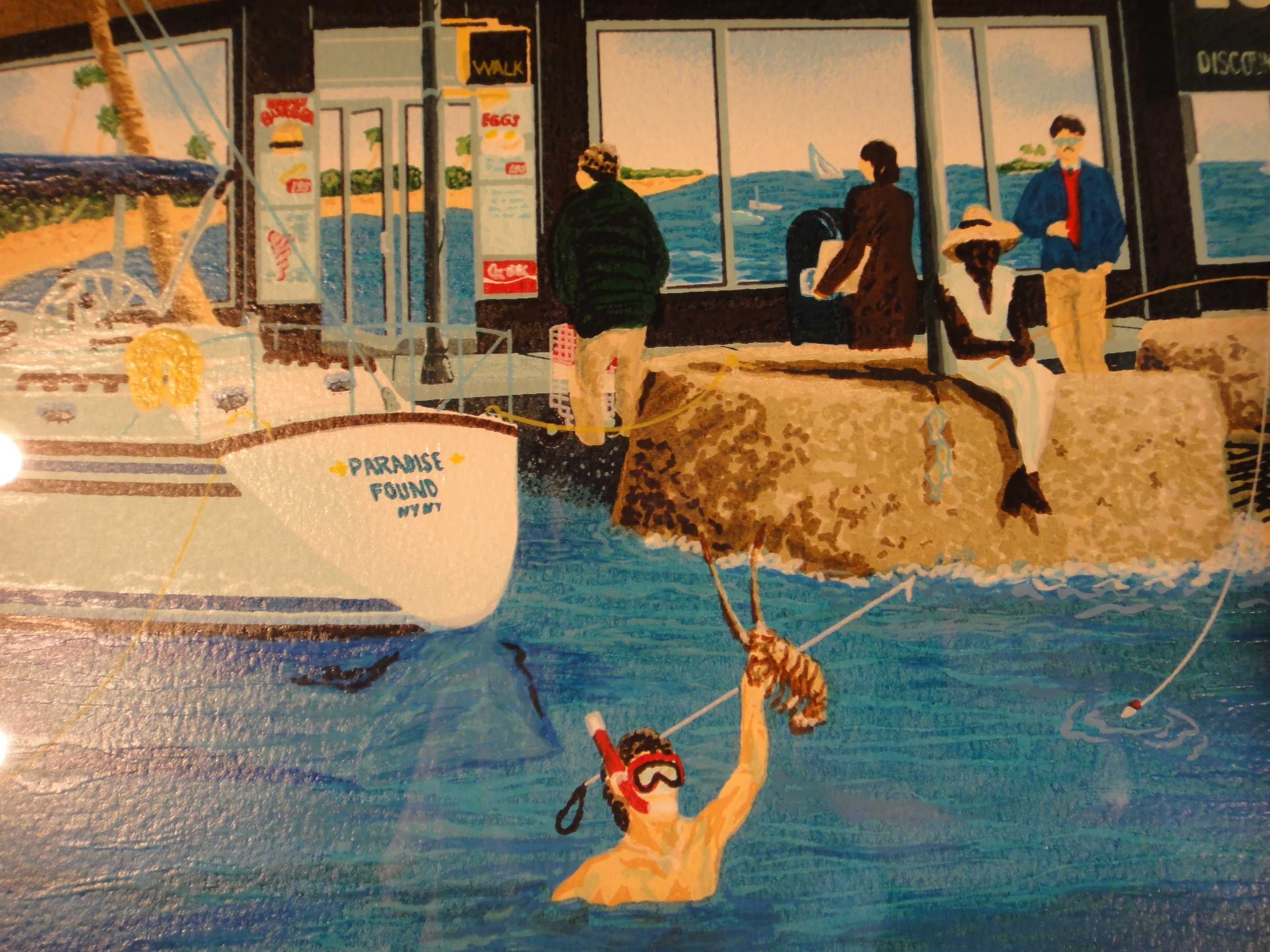 "Broadway and Paradise" Serigraph by Jeffrey Rivers 