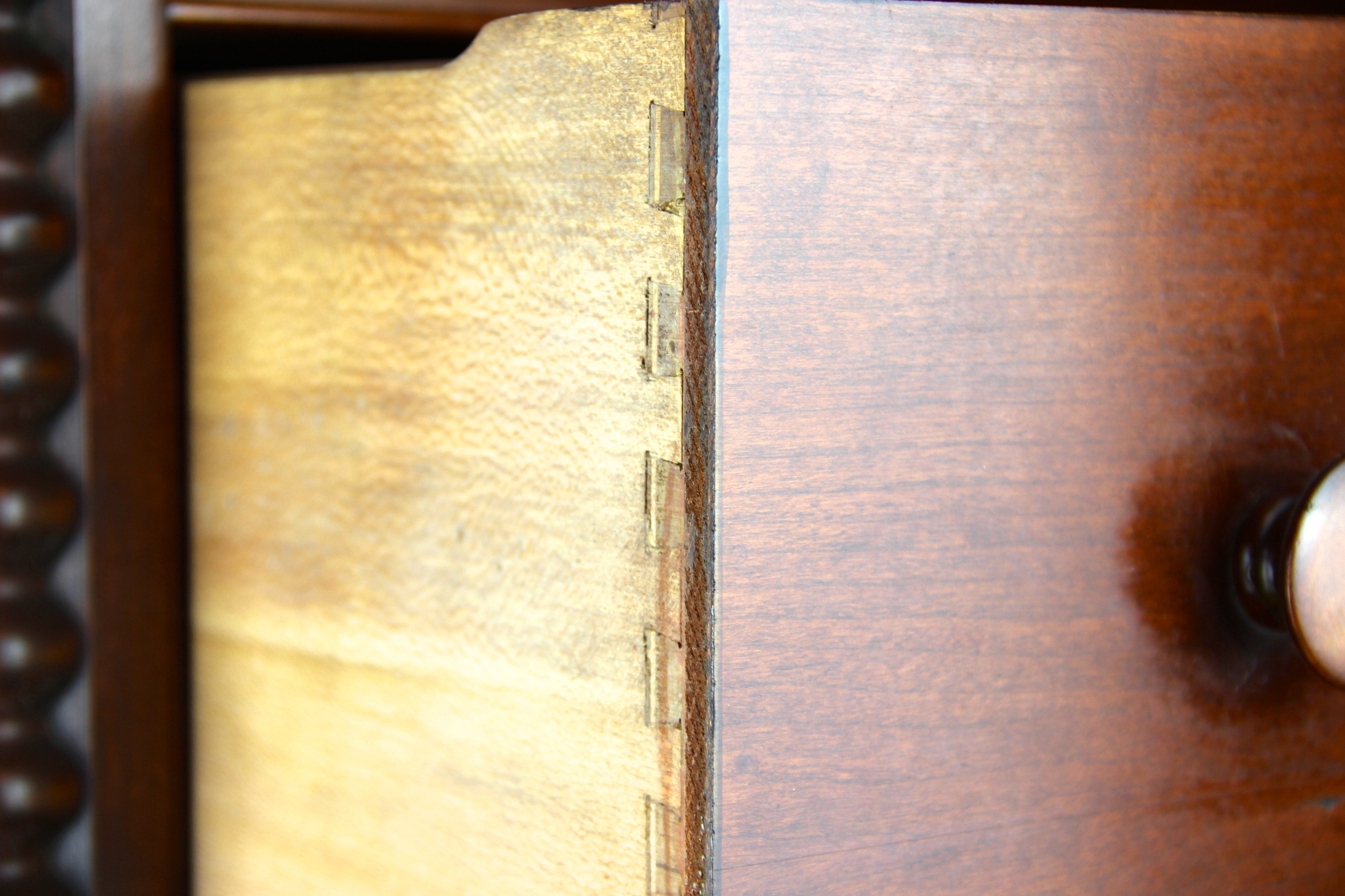 Cherry Wood Tall Dresser