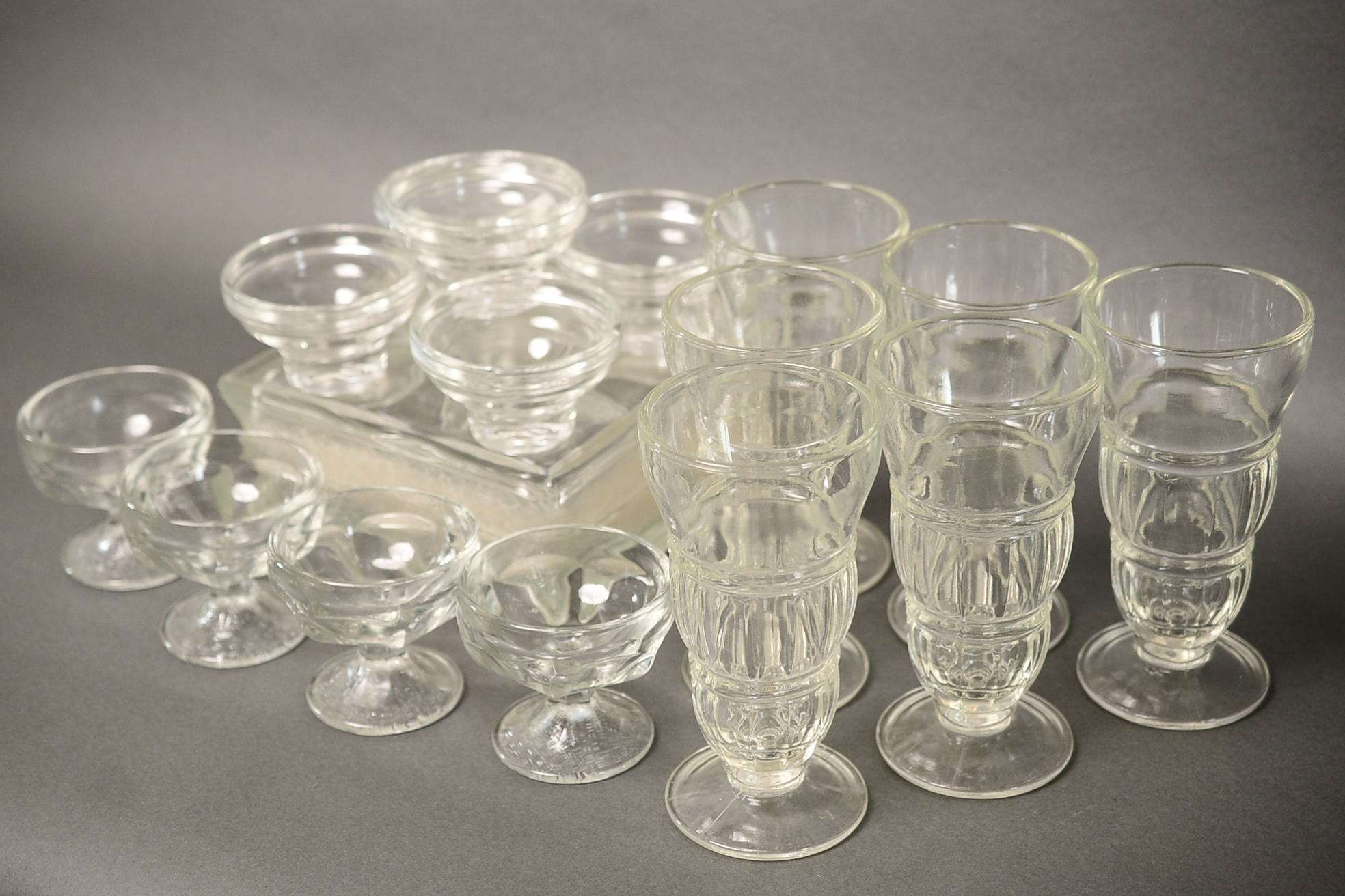 Vintage Parfait Glasses 