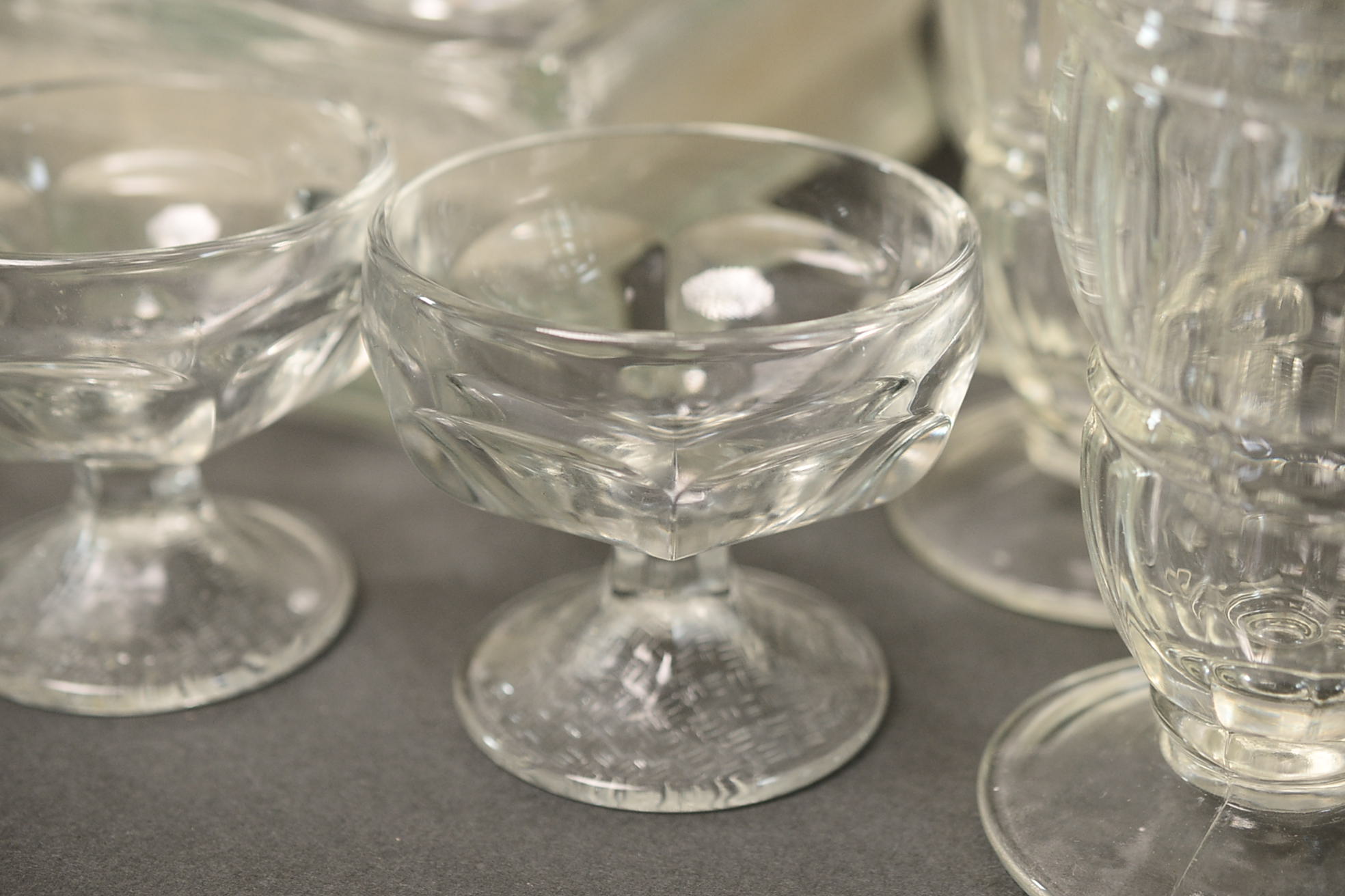 Vintage Parfait Glasses 